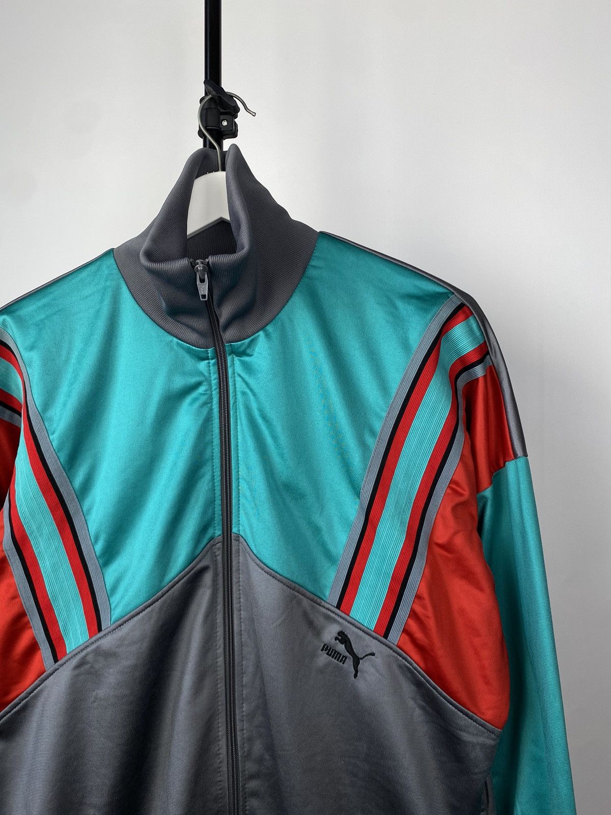 Rare Multicolour Puma retro jacket 80s - 90s