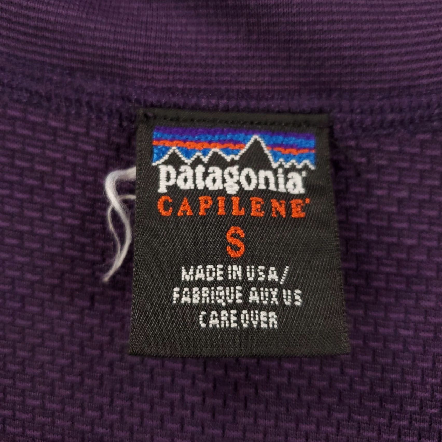 Patagonia Vintage Yes Patagonia Capilene 1/4 Zip Sweater Shirt Womens Small Purple USA Made Pullover Size S / US 4 / IT 40 - 7 Thumbnail