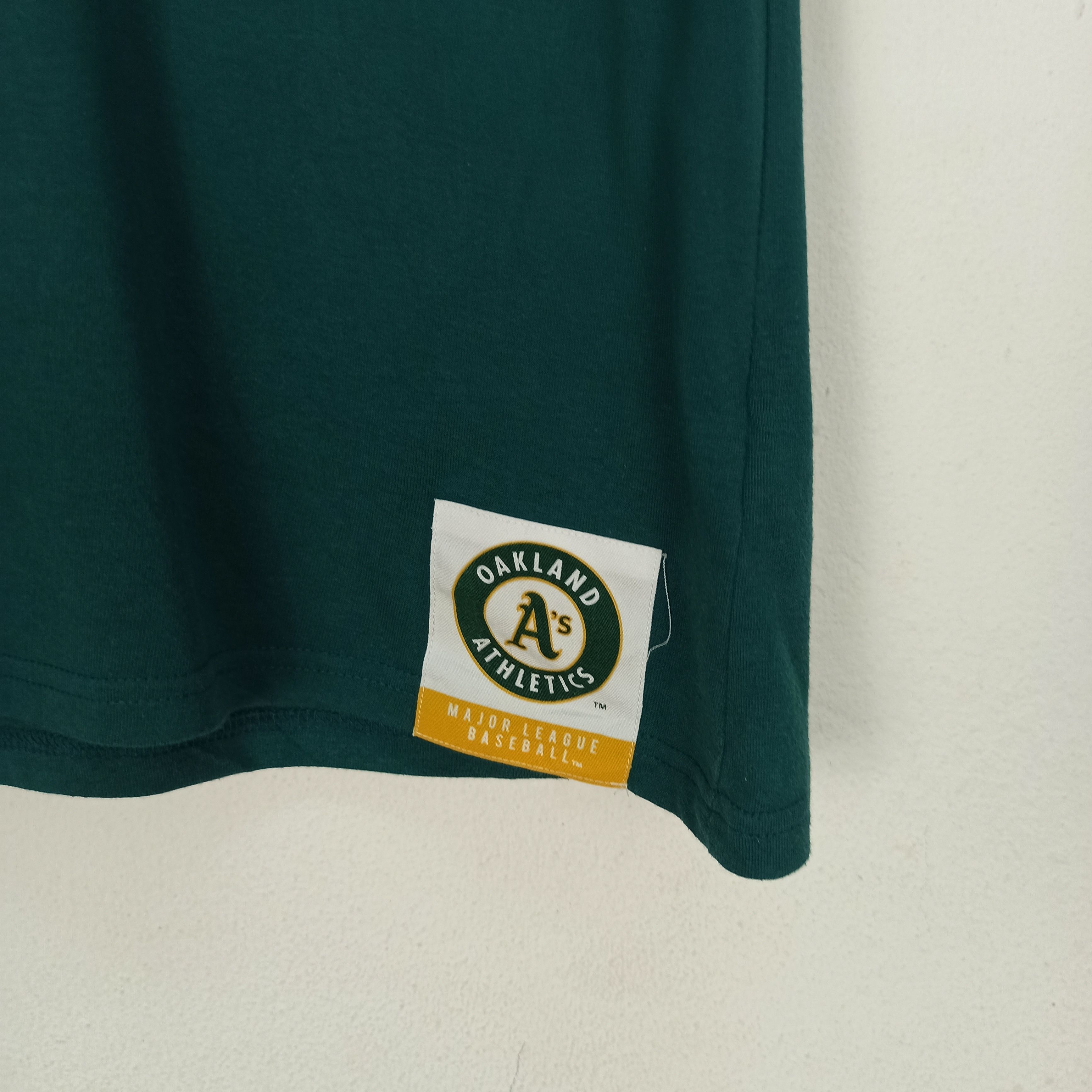 MLB Rare Oakland Tthletics Tshirt Green MLB Size US M / EU 48-50 / 2 - 3 Thumbnail
