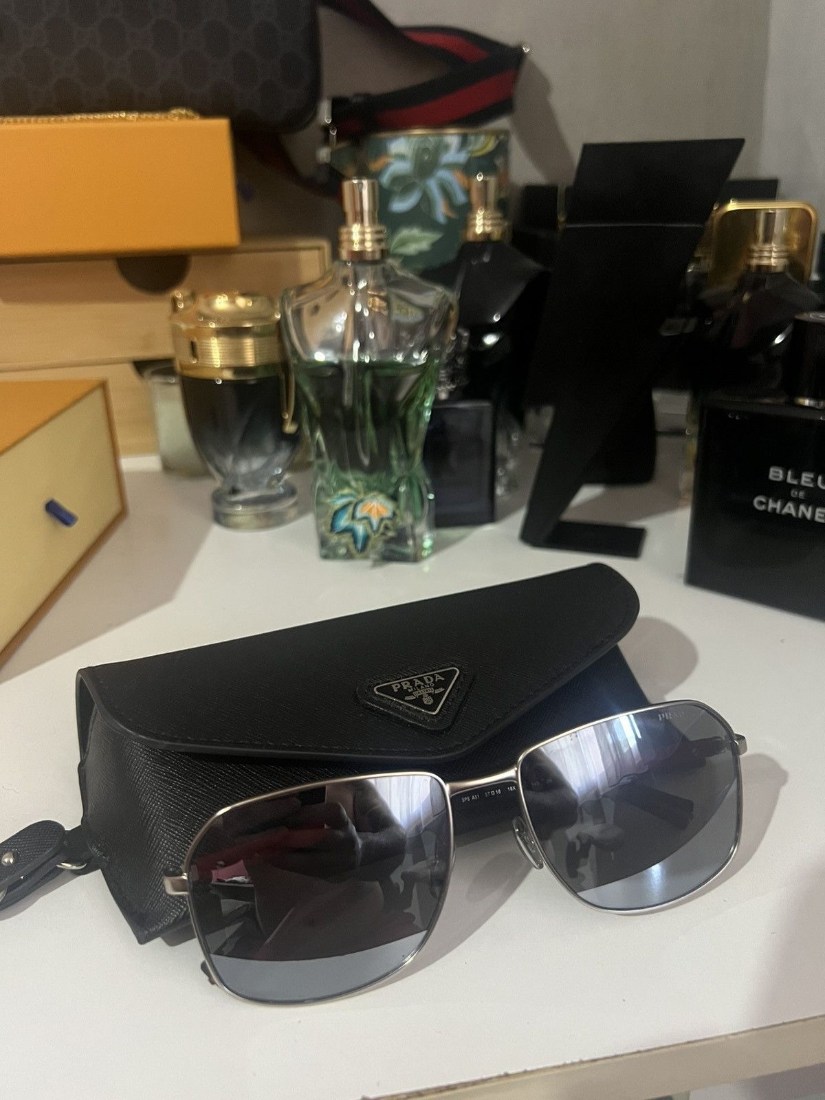 Prada Prada linea rossa sunglasses for men Size ONE SIZE - 4 Thumbnail