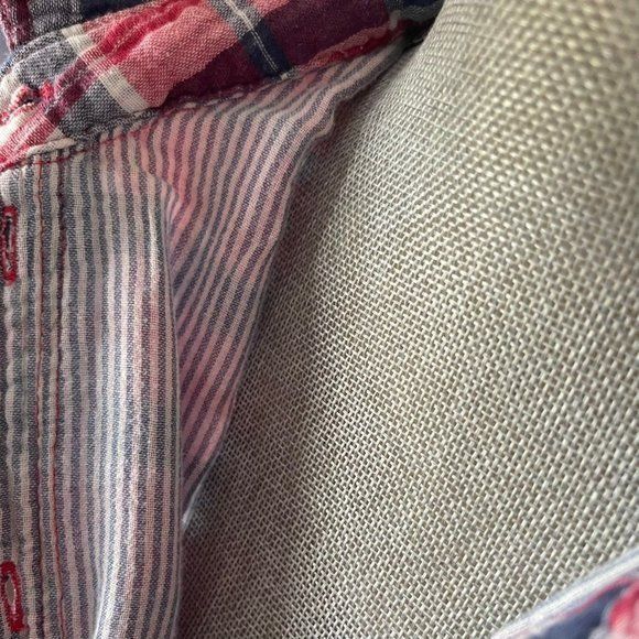 American Eagle Outfitters American Eagle Women's Button Down Plaid Shirt Medium Size M / US 6-8 / IT 42-44 - 2 Thumbnail