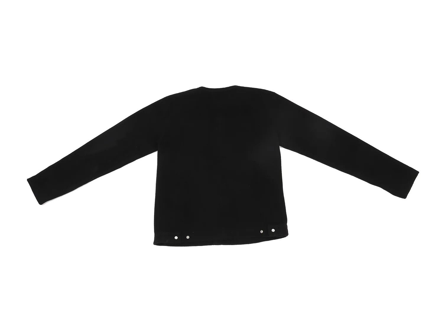 agnes b. Fleece Snap Button Jacket in Black Size 1 Size US S / EU 44-46 / 1 - 9 Thumbnail