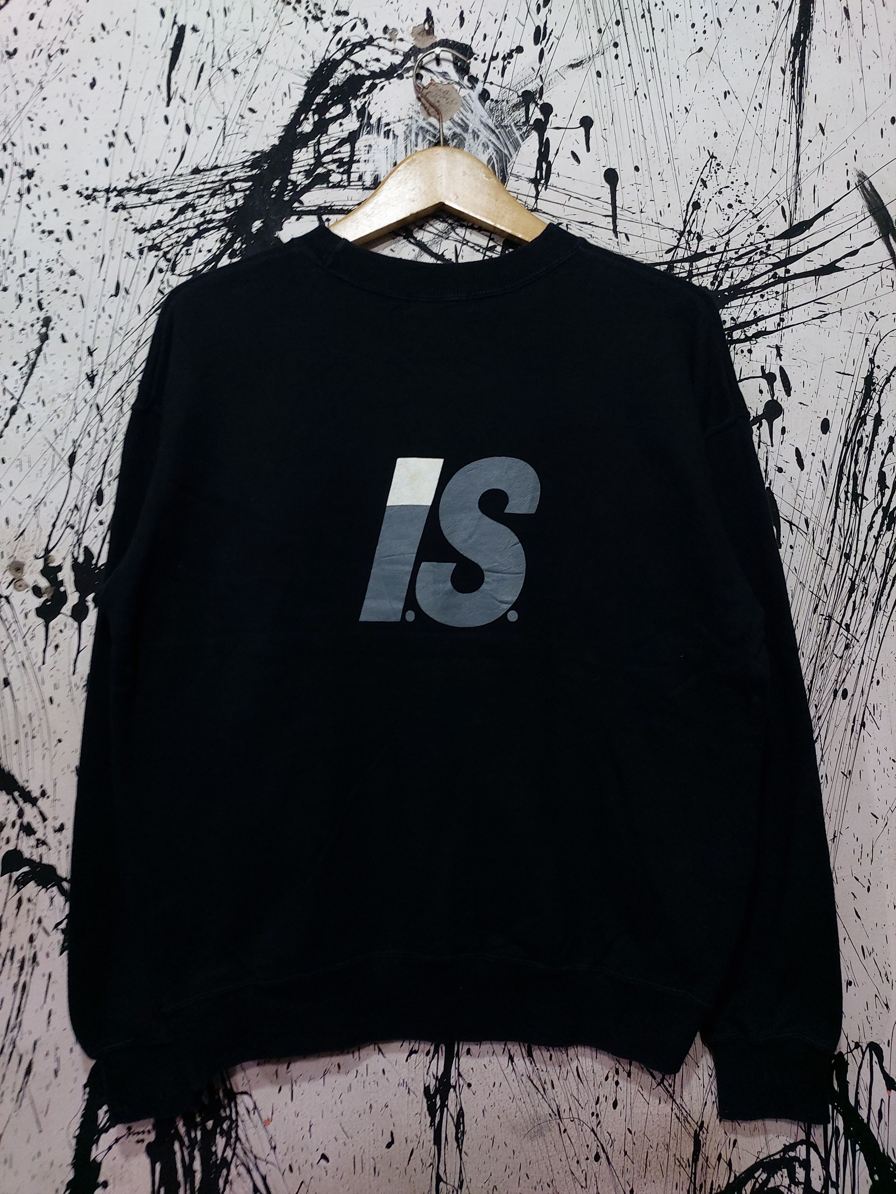 Issey Miyake VINTAGE ISSEY MIYAKE I.S LOGO SWEATSHIRT Size US M / EU 48-50 / 2 - 2 Thumbnail