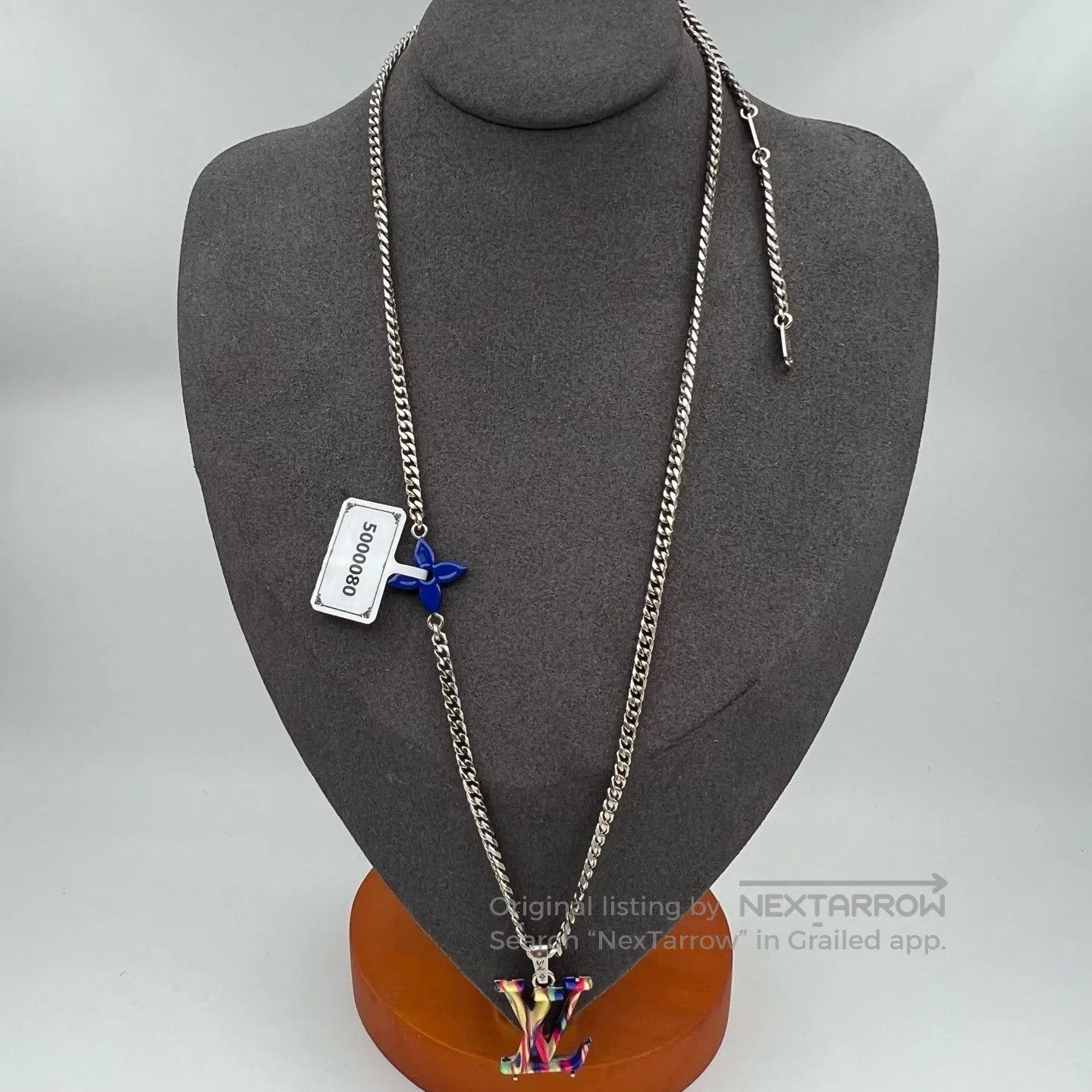 Louis Vuitton Louis Vuitton Colorful tie-dye necklace Size ONE SIZE - 1 Thumbnail