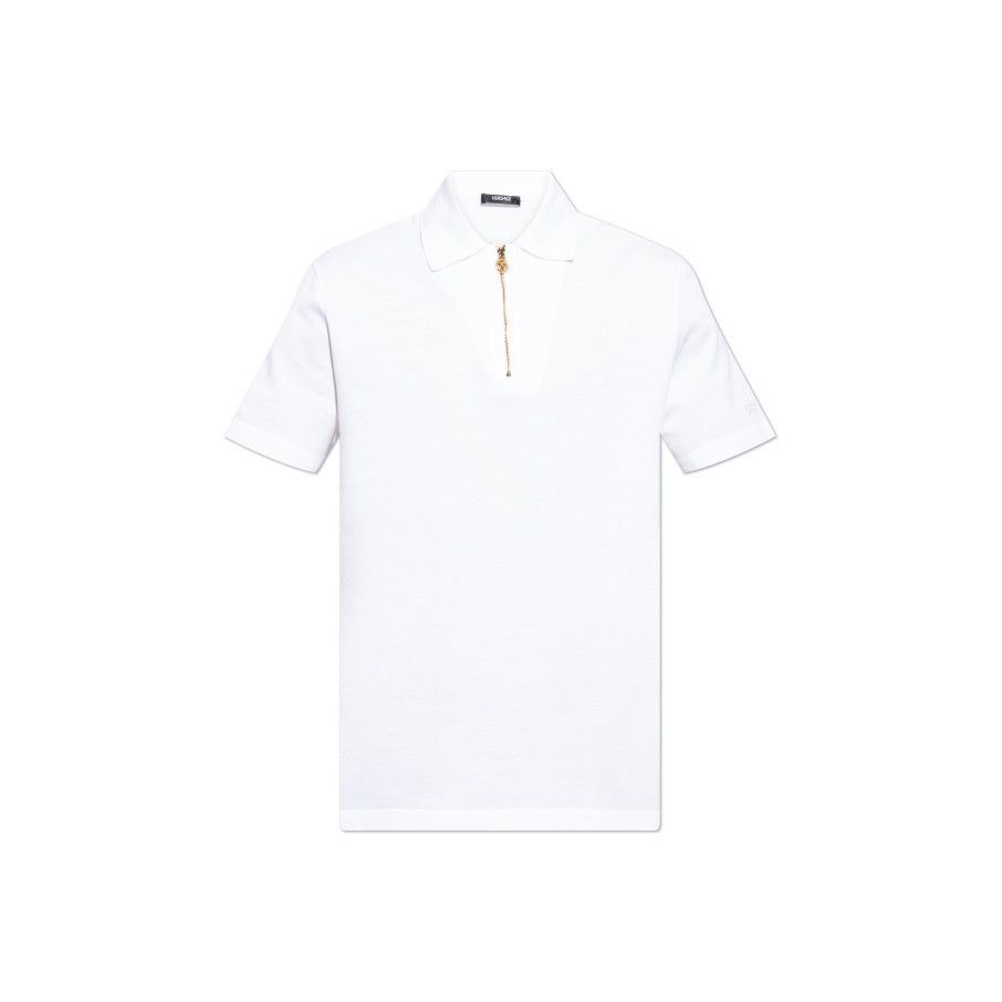 Versace VERSACE White Cotton Polo New & Authentic (Men's size:XXL;) Size US XXL / EU 58 / 5 - 1 Preview