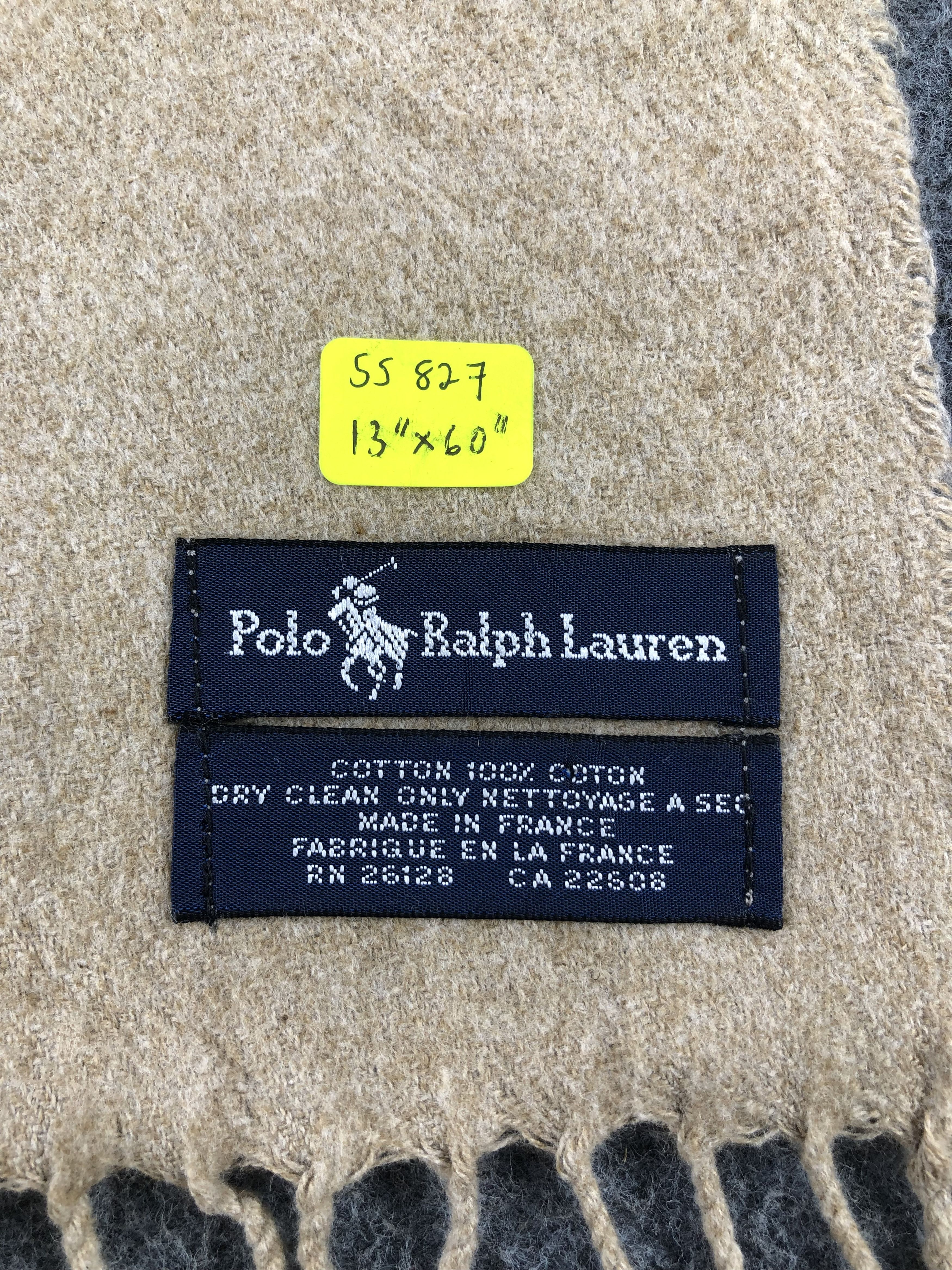 Polo Ralph Lauren Polo Ralph Lauren Cotton Scarf / Muffler / Neckwear Size ONE SIZE - 4 Thumbnail