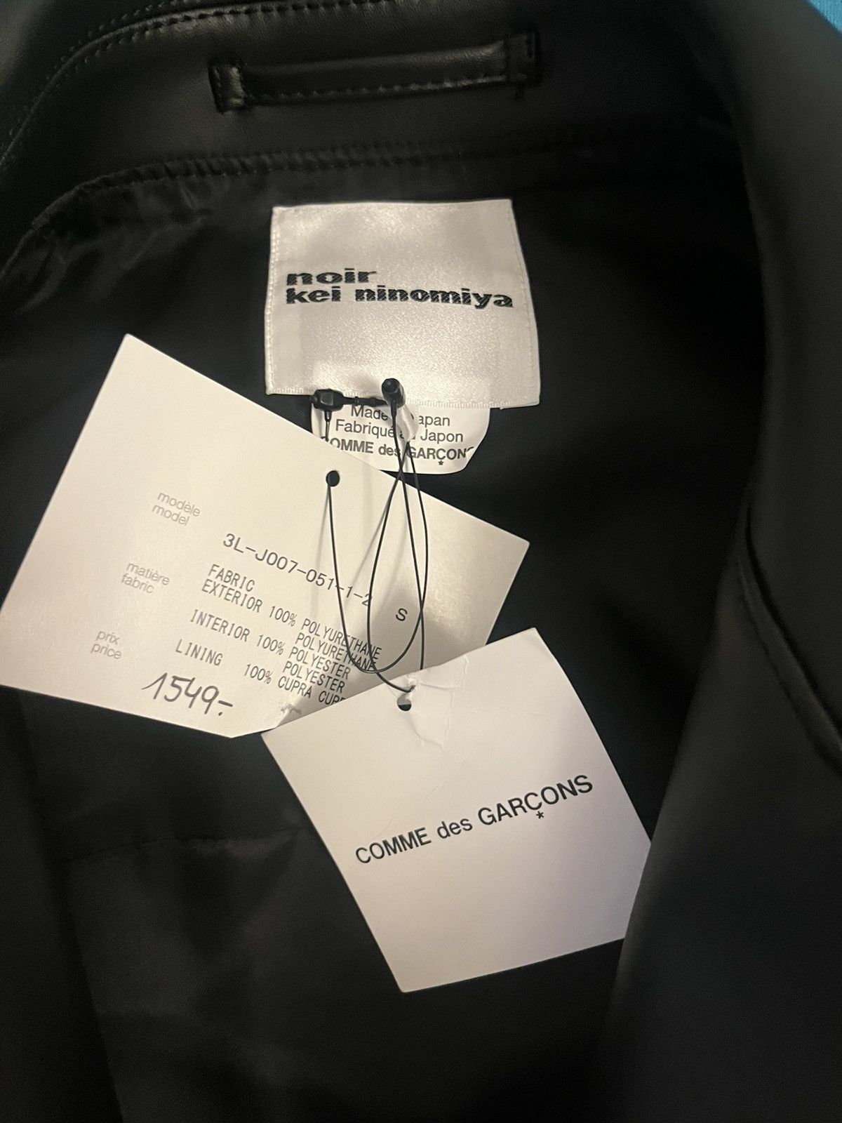Comme des Garcons × Noir Kei Ninomiya COMME DES GARCONS X NOIR KEI NINOMIYA BOMBER LEATHER JACKET Size US S / EU 44-46 / 1 - 7 Thumbnail