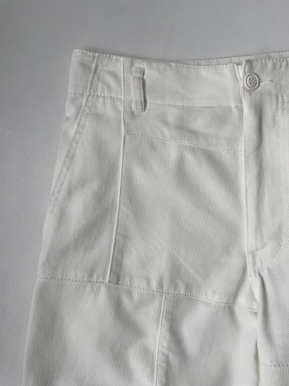 Comme des Garcons A/W 11 White Patchwork Trousers Size US 32 / EU 48 - 3 Thumbnail