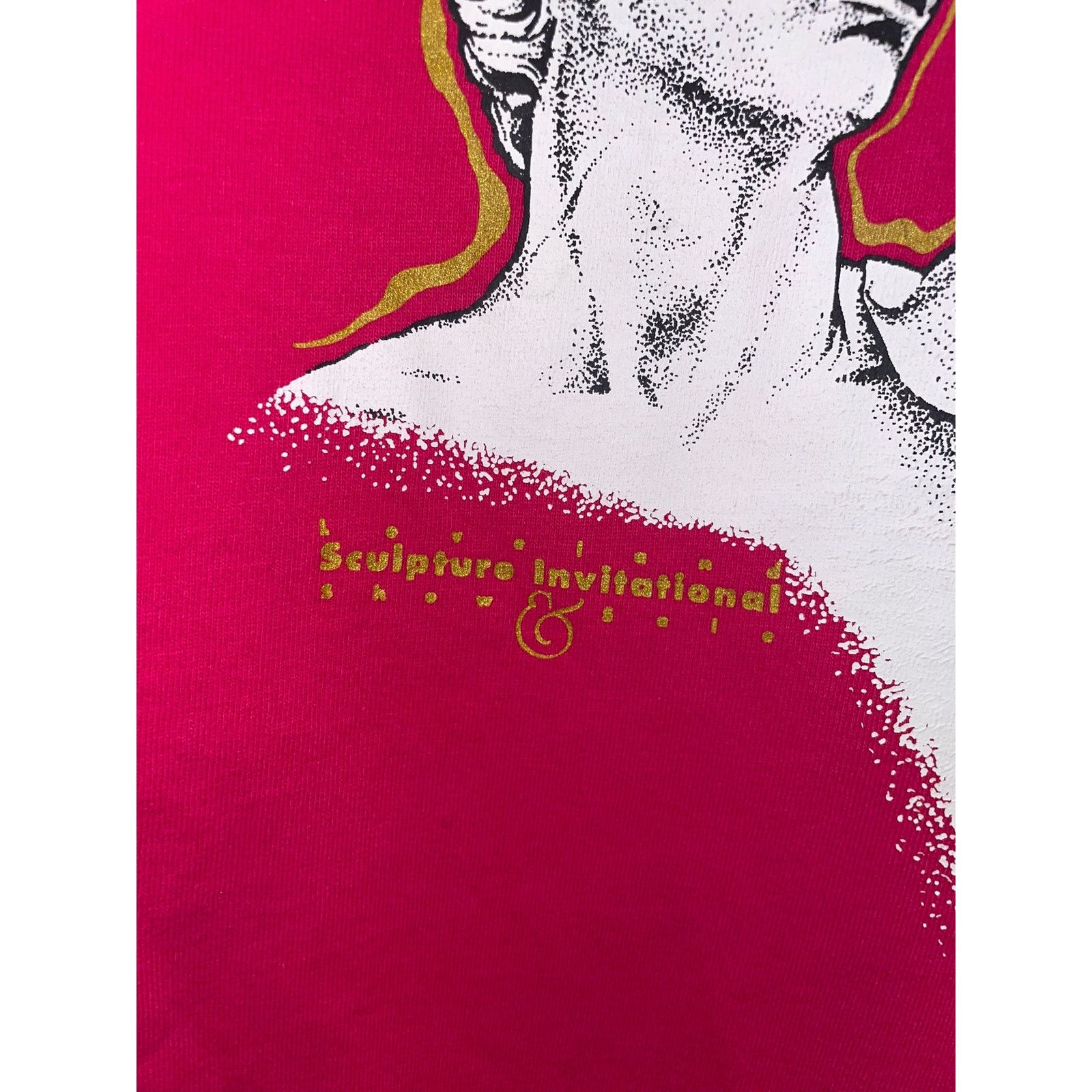 Fruit Of The Loom Vintage Michelangelo Art Shirt Loveland Show Tee 90s VTG XL Size US XL / EU 56 / 4 - 5 Thumbnail