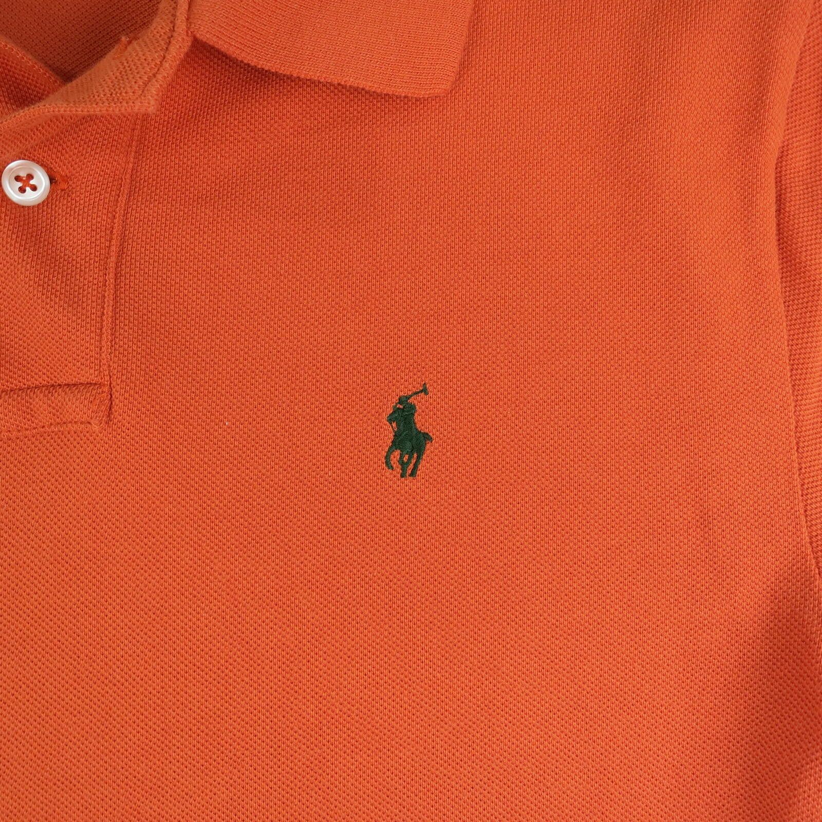 Polo Ralph Lauren Polo Ralph Lauren Classic Fit Orange Polo Shirt Boys L Size US L / EU 52-54 / 3 - 3 Thumbnail