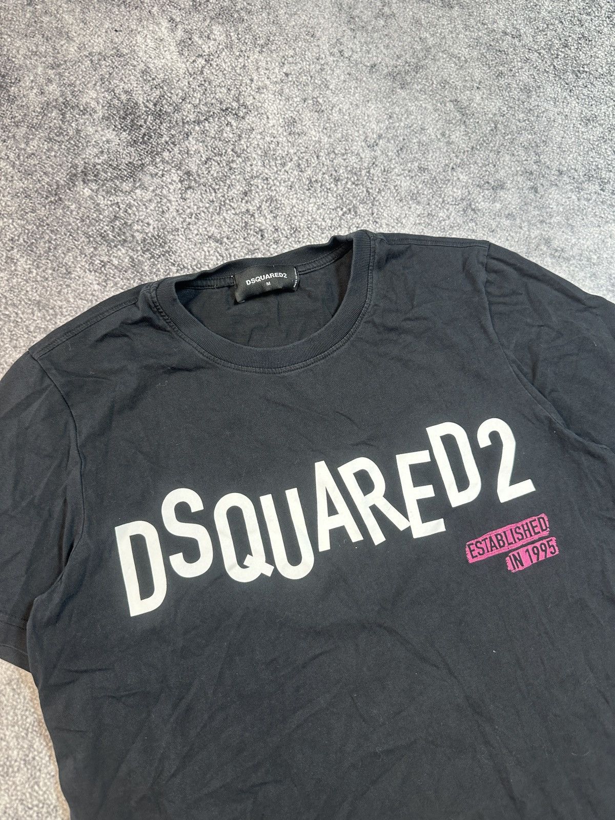 Dsquared2 Y2K Dsquared2 Big Logo Sweatshirt Streetwear Rare USA M Size US M / EU 48-50 / 2 - 2 Thumbnail