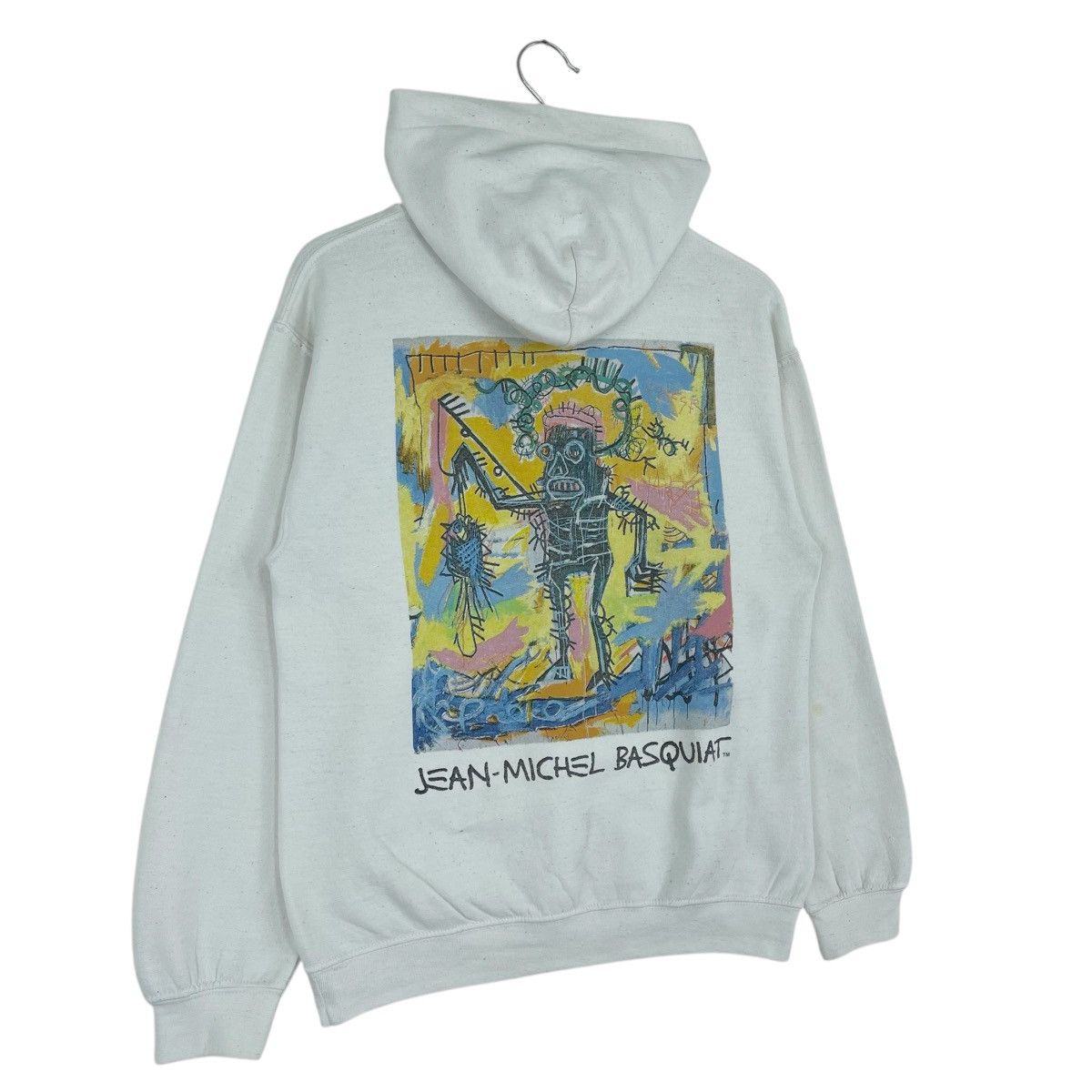 Jean-Michel Basquiat × Vintage Artwork Big Logo Hoodie Size US M / EU 48-50 / 2 - 5 Thumbnail