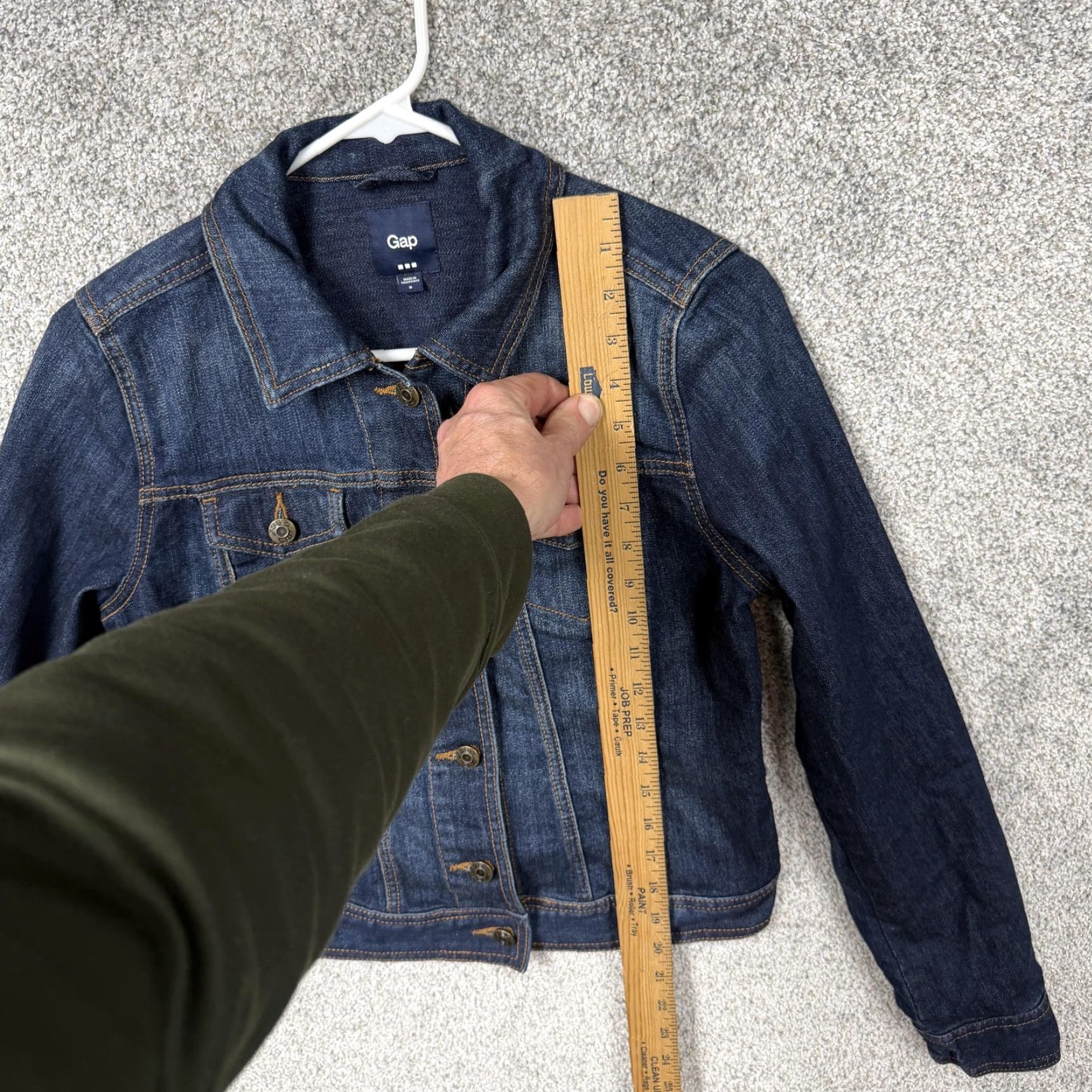 Gap Gap Jacket Womens Small Blue Denim Stretch Trucker Boho Indie Sleaze Y2K Size S / US 4 / IT 40 - 2 Thumbnail