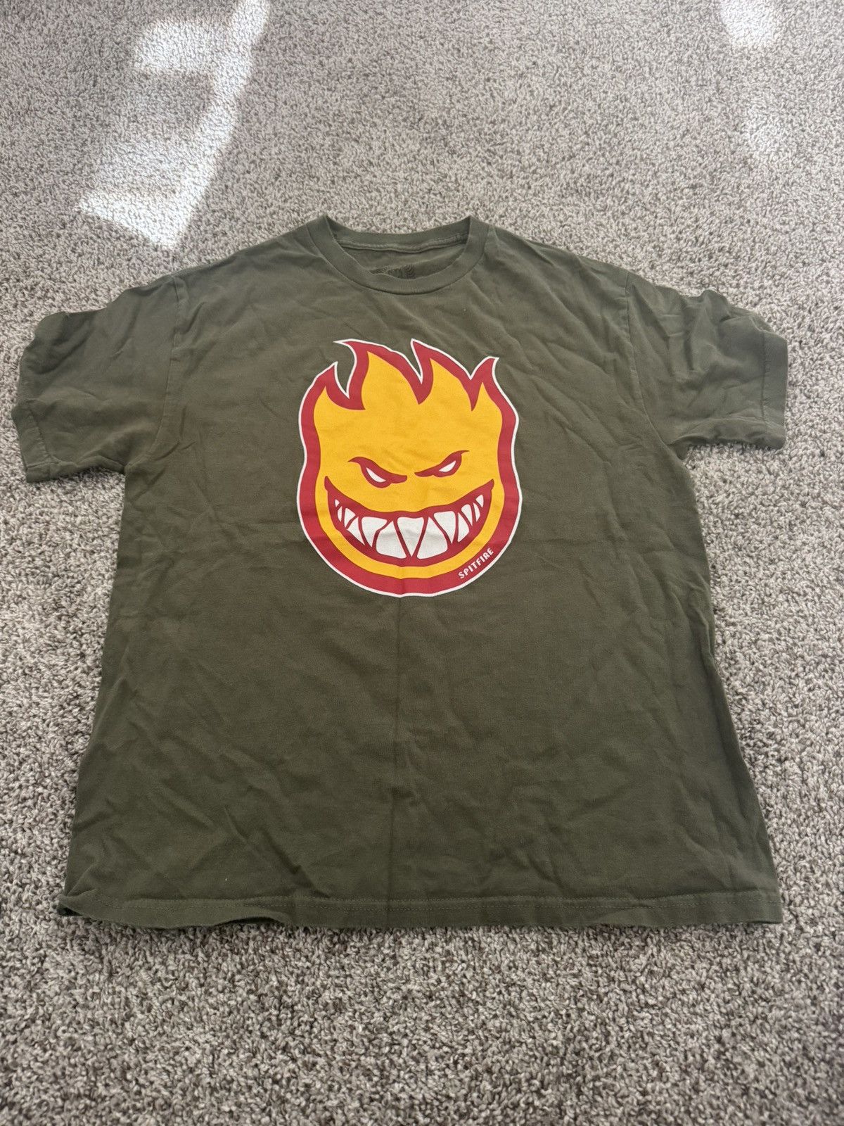 Spitfire Spitfire – Green Bighead Tee Size US L / EU 52-54 / 3 - 1 Thumbnail