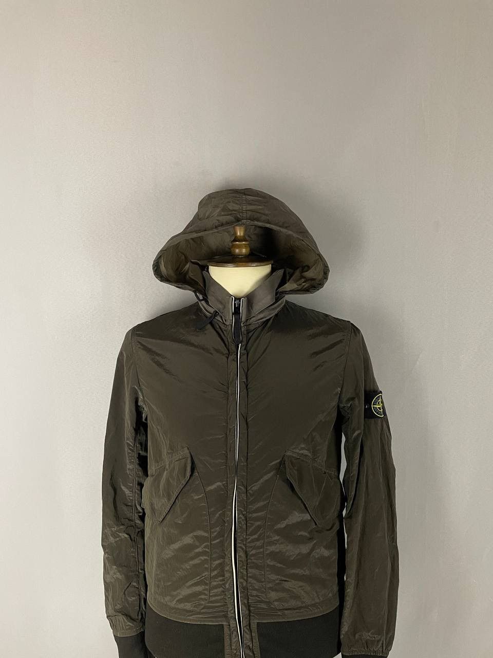 Stone Island Stone Island Jacket Nylon Metal Brown Size US S / EU 44-46 / 1 - 2 Thumbnail