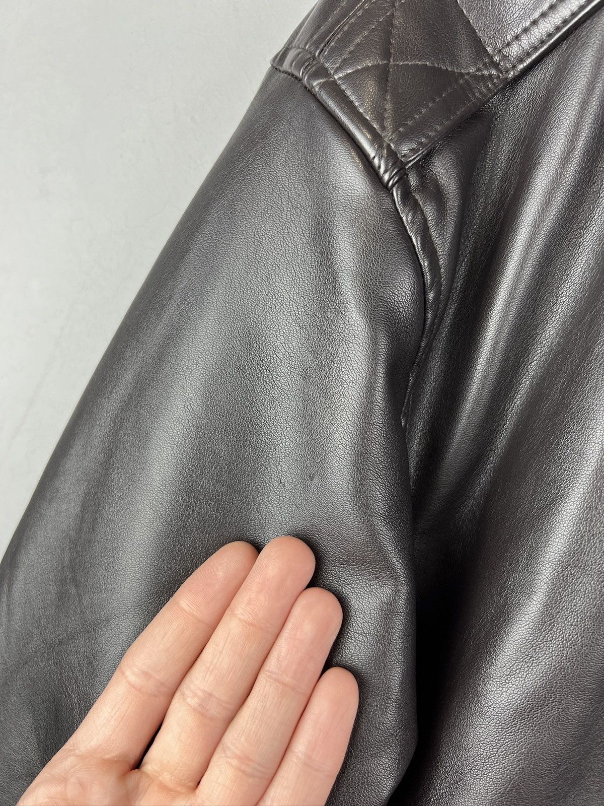Vintage Vintage Shake Wolf Rare Leather Jacket Faux leather Y2K Size US M / EU 48-50 / 2 - 5 Thumbnail