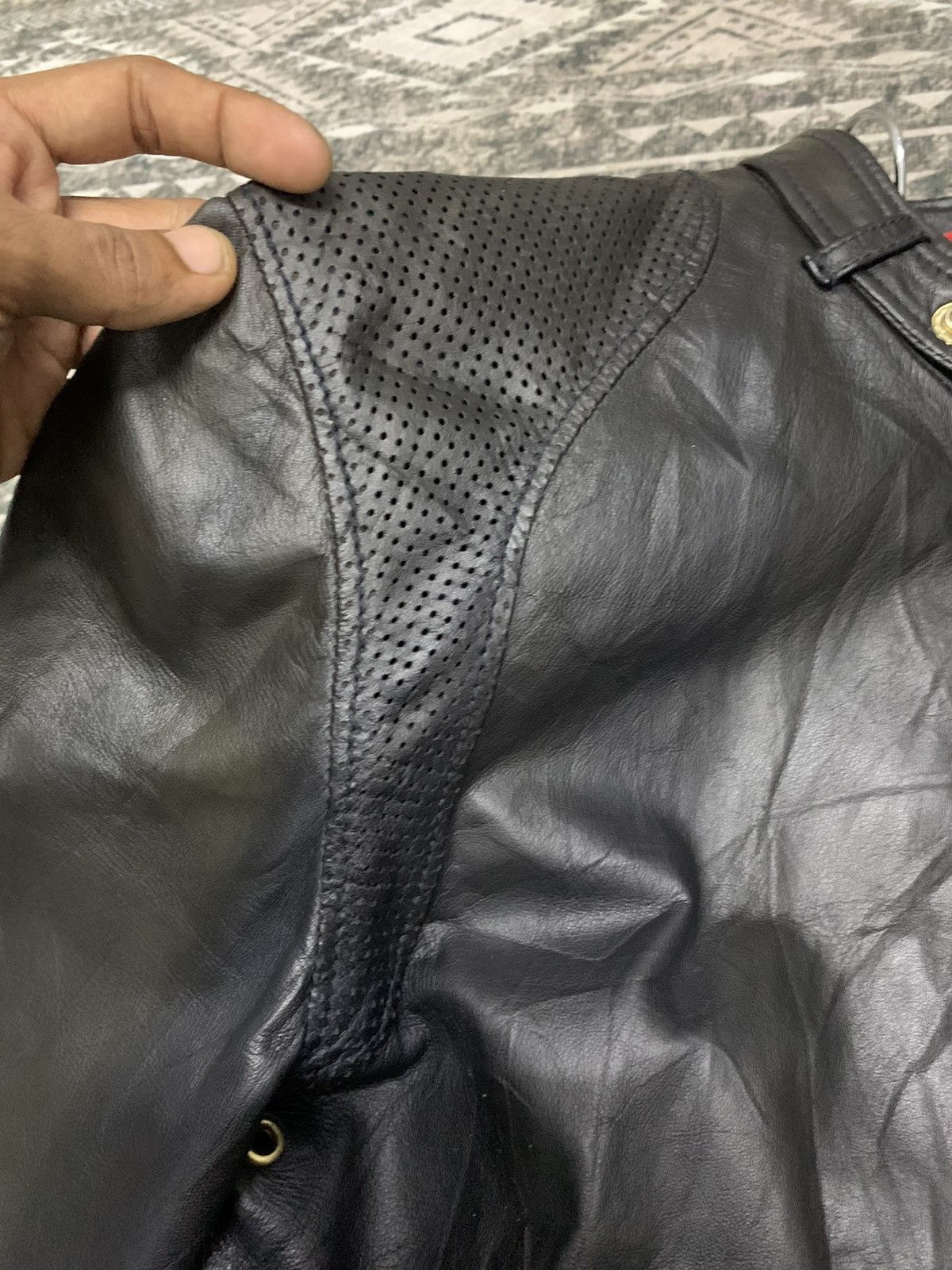 Dsquared2 AW 2013 DSQUARED2 BIKER LEATHER JACKET RARE DESIGN Size US M / EU 48-50 / 2 - 8 Thumbnail