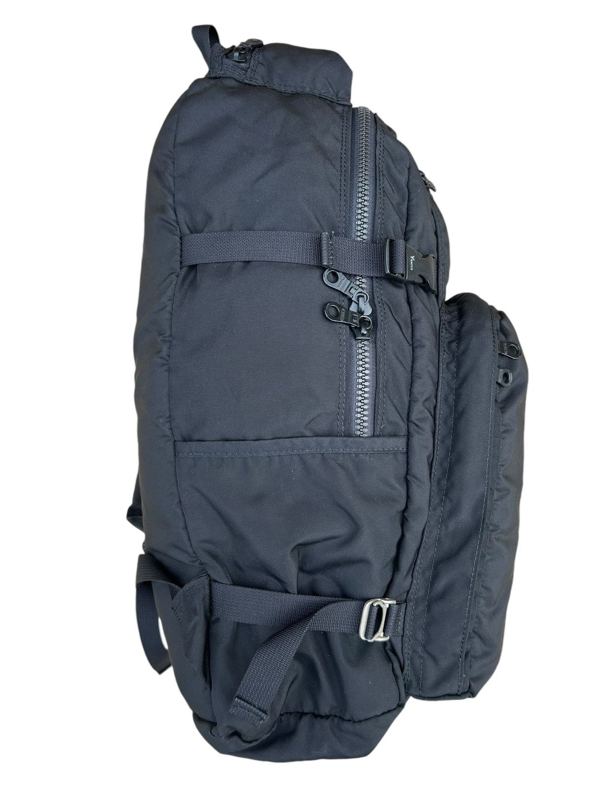 Yohji Yamamoto Vintage Yohji Yamamoto Y’saccs Black Ballistic Backpack Size ONE SIZE - 14 Thumbnail