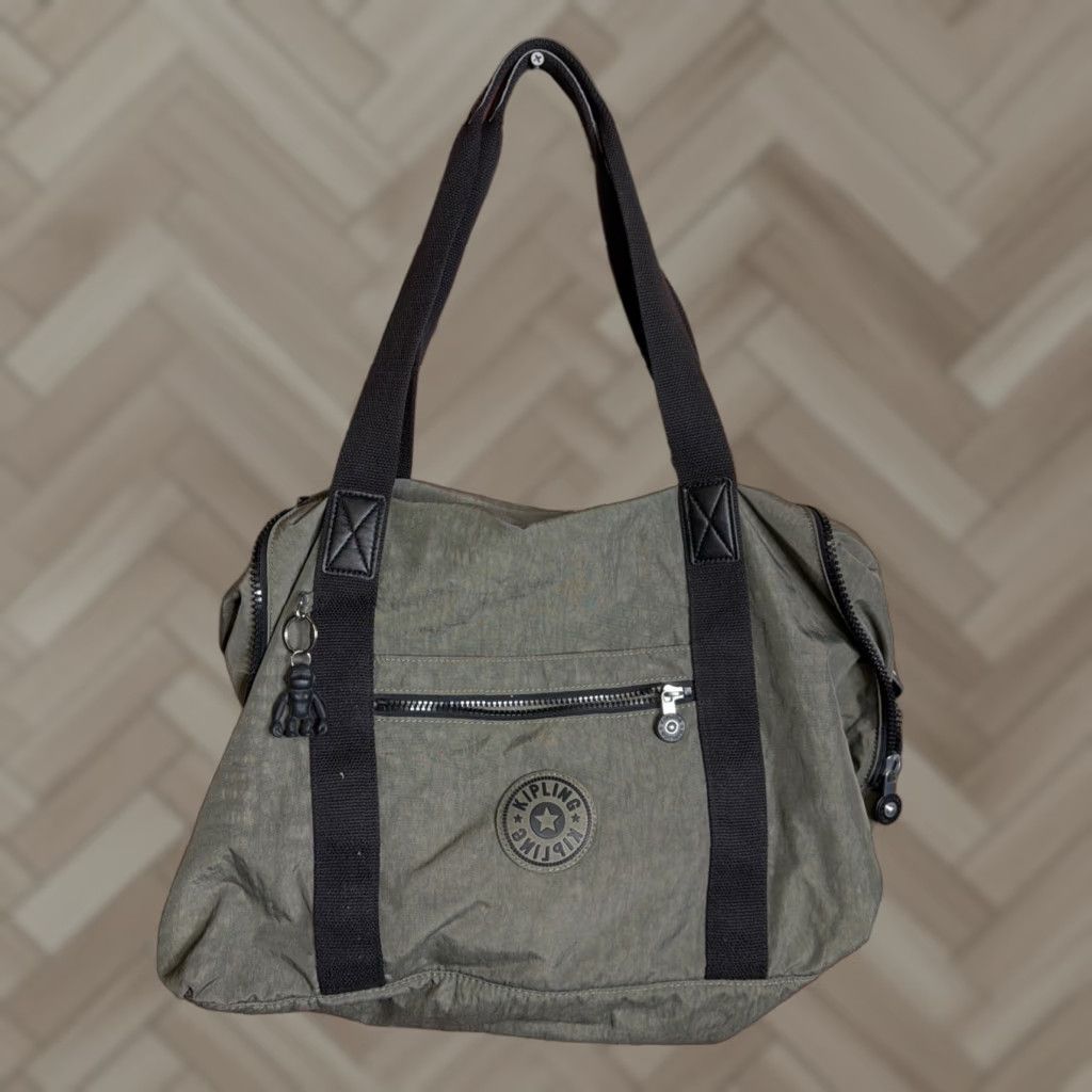Kipling Women’s Green Moss Hobo Bag Art Tote Bag Medium 882256478341 Mens?