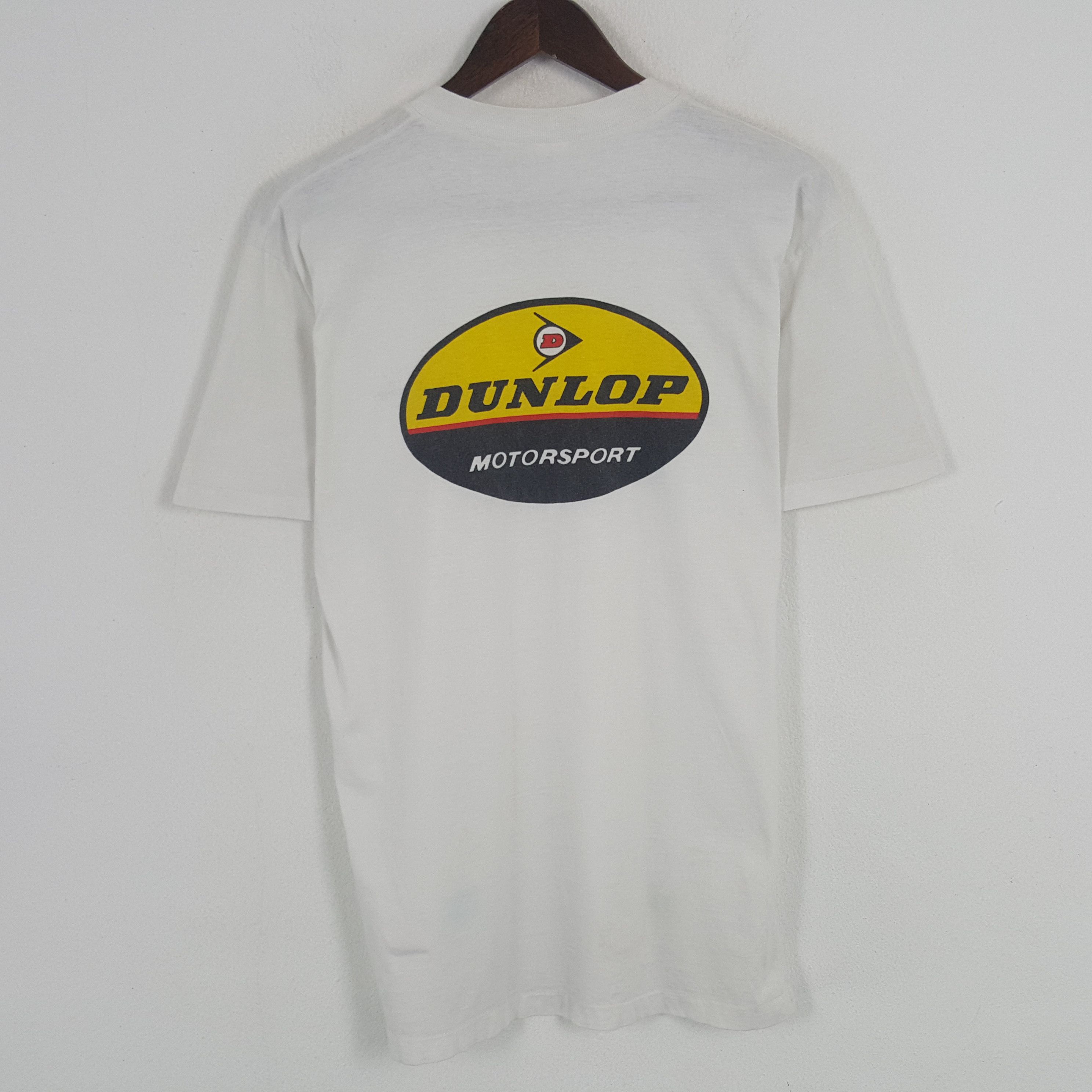Dunlop × Vintage Vintage Dunlop Motorsport T-Shirt Size US M / EU 48-50 / 2 - 1 Thumbnail