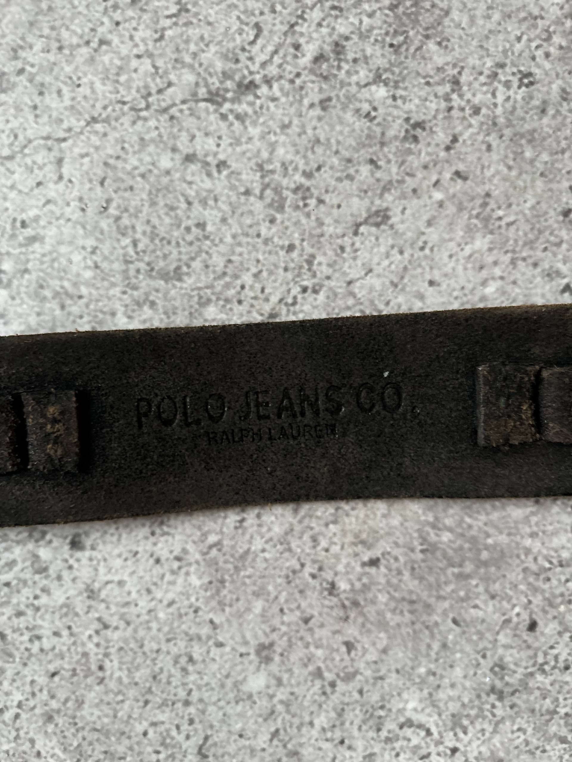 Polo Ralph Lauren Vintage Polo Raulph Lauren Leather Belt Size ONE SIZE - 11 Thumbnail