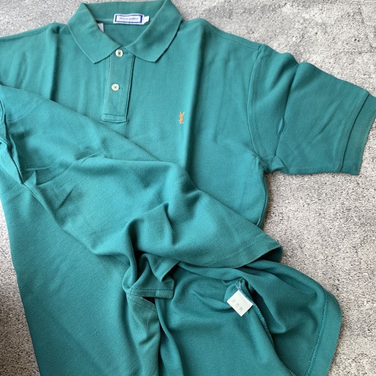 Yves Saint Laurent Vintage YvesSaintlaurent Polo Shirt Size US L / EU 52-54 / 3 - 7 Thumbnail