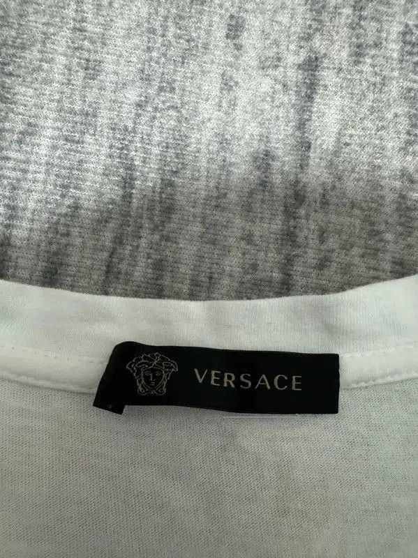 Versace Versace White Cotton Logo T-Shirt for Men . Size US S / EU 44-46 / 1 - 4 Thumbnail