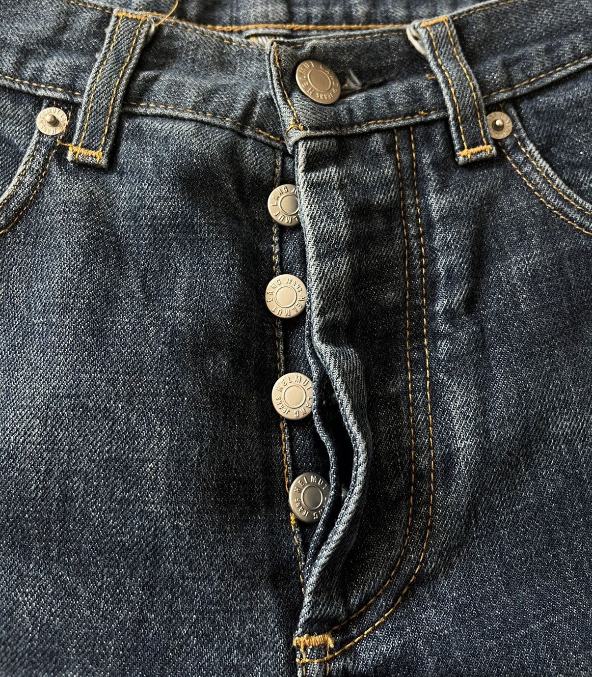 Helmut Lang Vintage helmut lang indigo classic denim italian cut jeans Size US 28 / EU 44 - 3 Thumbnail