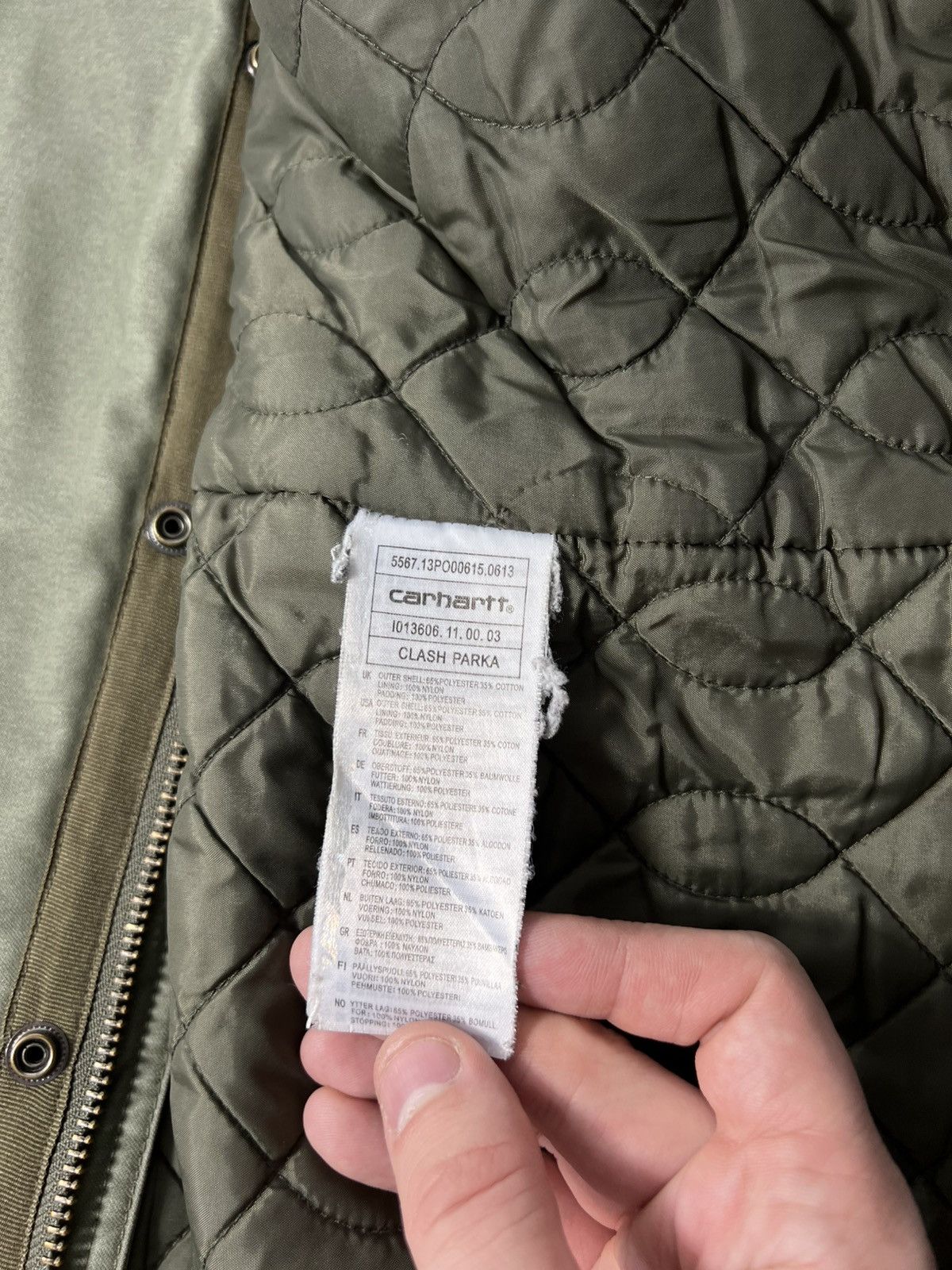 Carhartt Carhartt Parka Hooded Jacket Retro Utility Workwear Coat M Size US M / EU 48-50 / 2 - 14 Thumbnail
