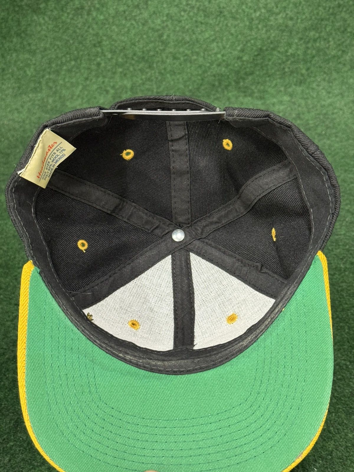 Vintage RARE Vintage Brazil World Cup 1994 Snapback Hat w/ Pins Size ONE SIZE - 4 Thumbnail
