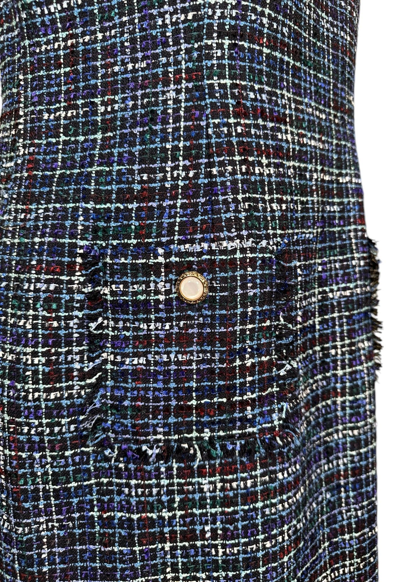 Karl Lagerfeld Tweed Midi Dress Size M / US 6-8 / IT 42-44 - 4 Thumbnail