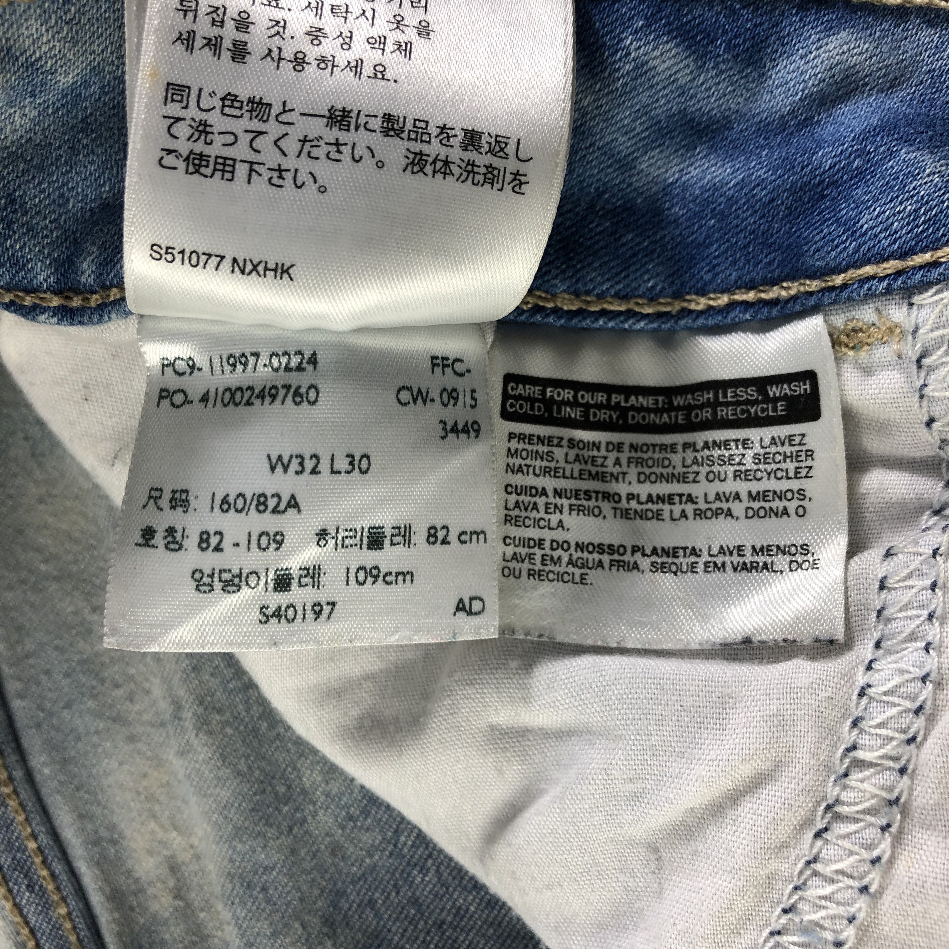 Levi's Vintage Light Wash Levis Jeans-J3133 Size US 34 / EU 50 - 11 Thumbnail