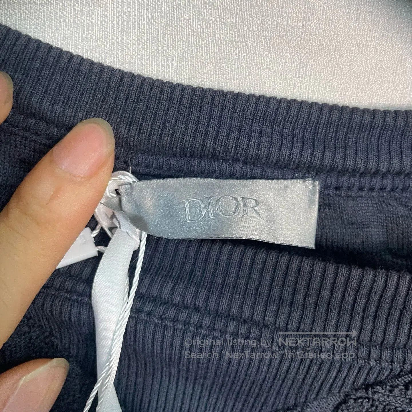 Dior Dior Logo Print Short Sleeve T. Size US XL / EU 56 / 4 - 3 Thumbnail