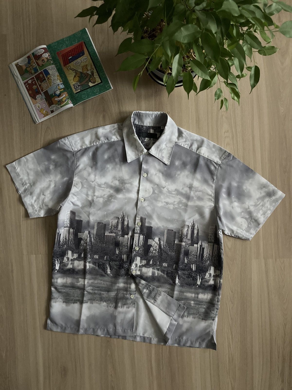 Vintage Vintage Polo Shirt New York Central Park Size US L / EU 52-54 / 3 - 2 Thumbnail