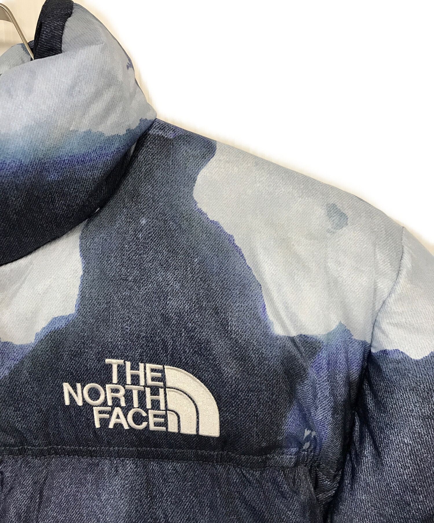 Supreme × The North Face Supreme x THE NORTH FACE Bleached Denim Print Nuptse Jacket Size US S / EU 44-46 / 1 - 5 Thumbnail