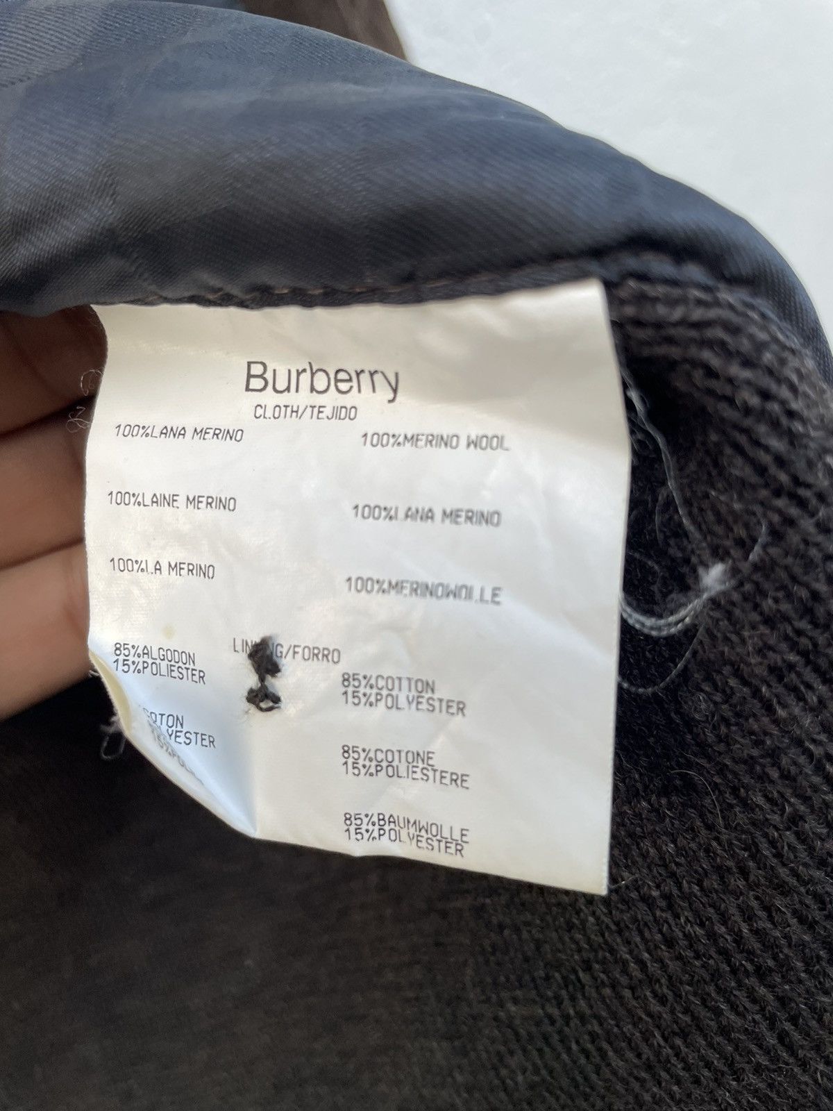 Burberry Burberry London Corduroy Wool Jacket Size US M / EU 48-50 / 2 - 15 Thumbnail