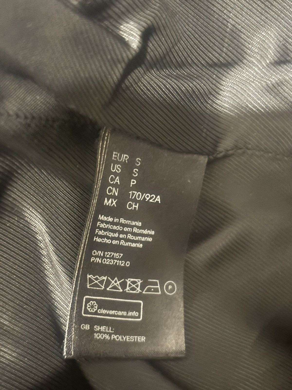 Alexander Wang × H&M Alexander Wang x H&M Black Parka – Rare Collab, Size S Size US M / EU 48-50 / 2 - 13 Thumbnail