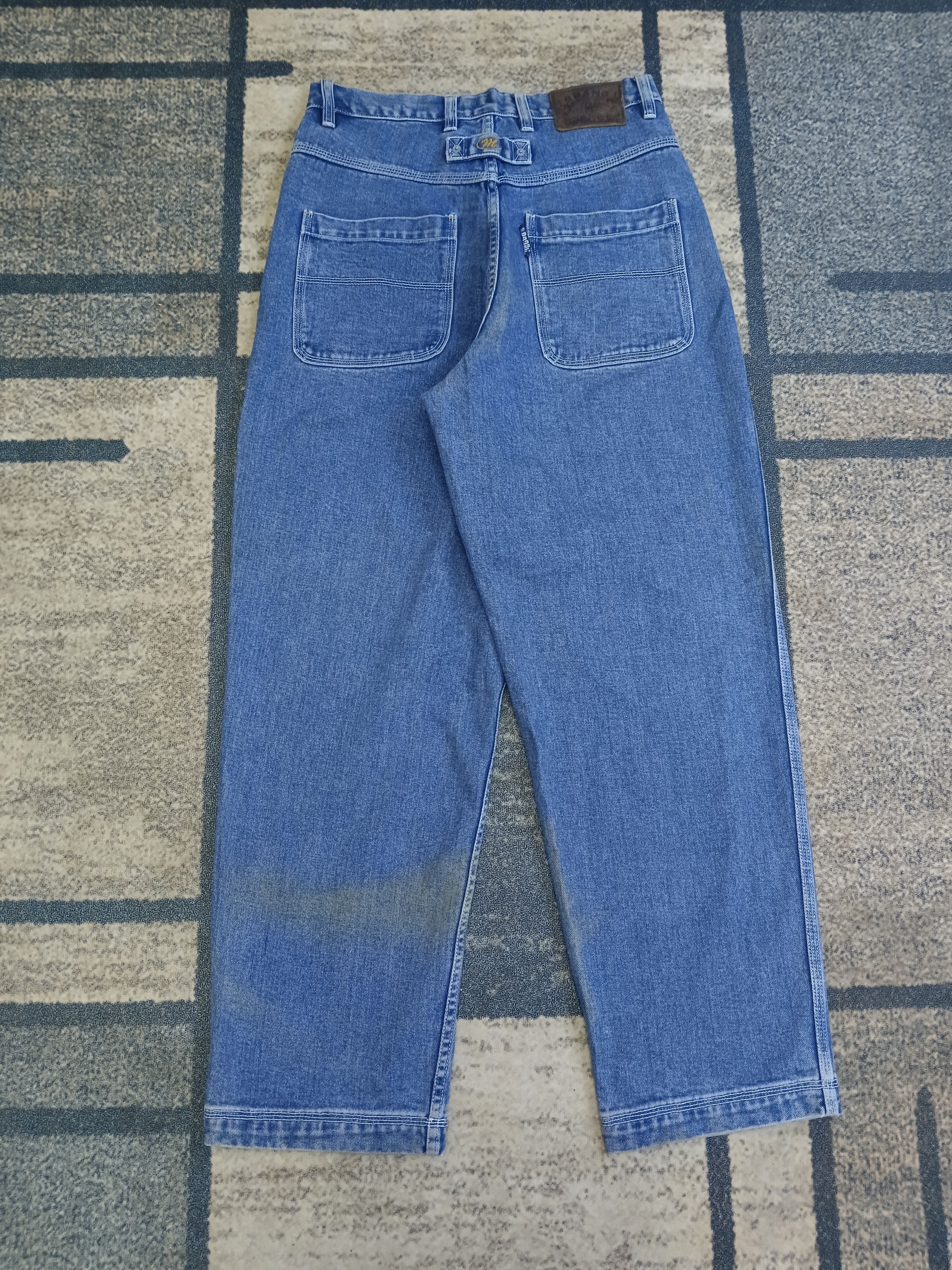 Mecca TRENDING WIDE PANTS🔥DISTRESSED MECCA DENIM Size US 31 - 3 Thumbnail