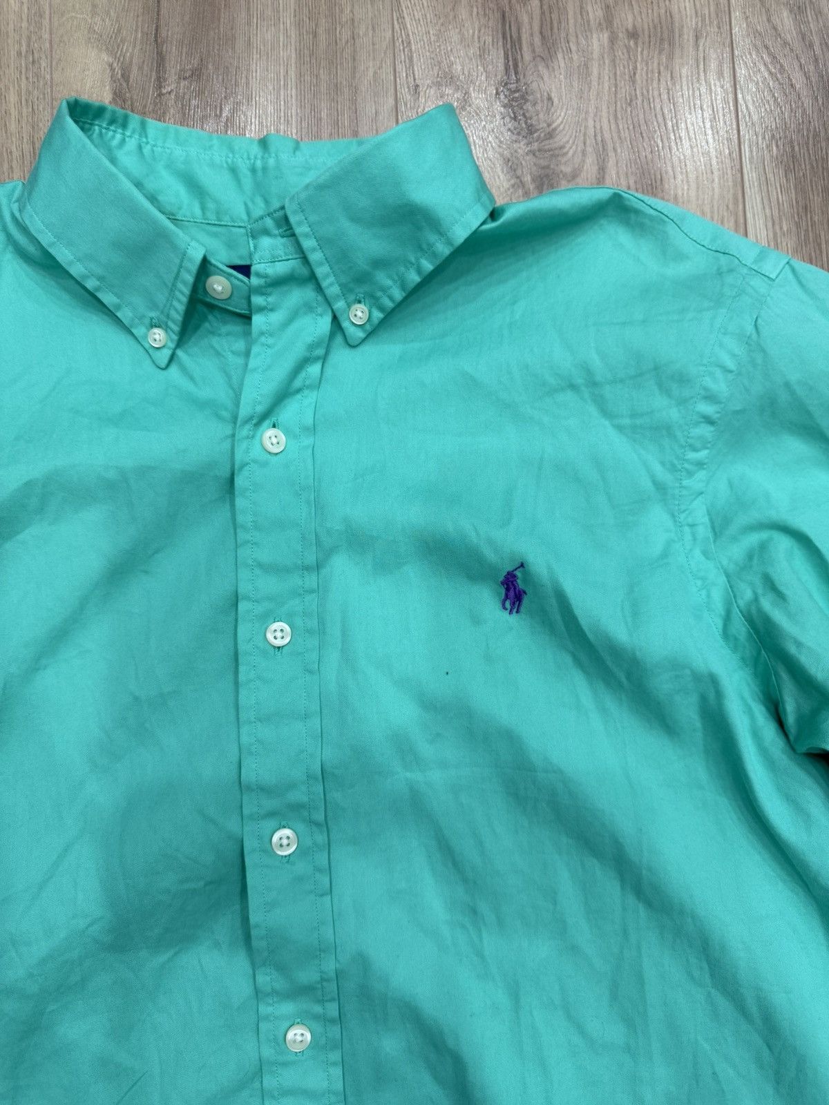 Polo Ralph Lauren Polo Ralph Lauren Featherweight Twill Button Up Shirt Size US M / EU 48-50 / 2 - 3 Thumbnail
