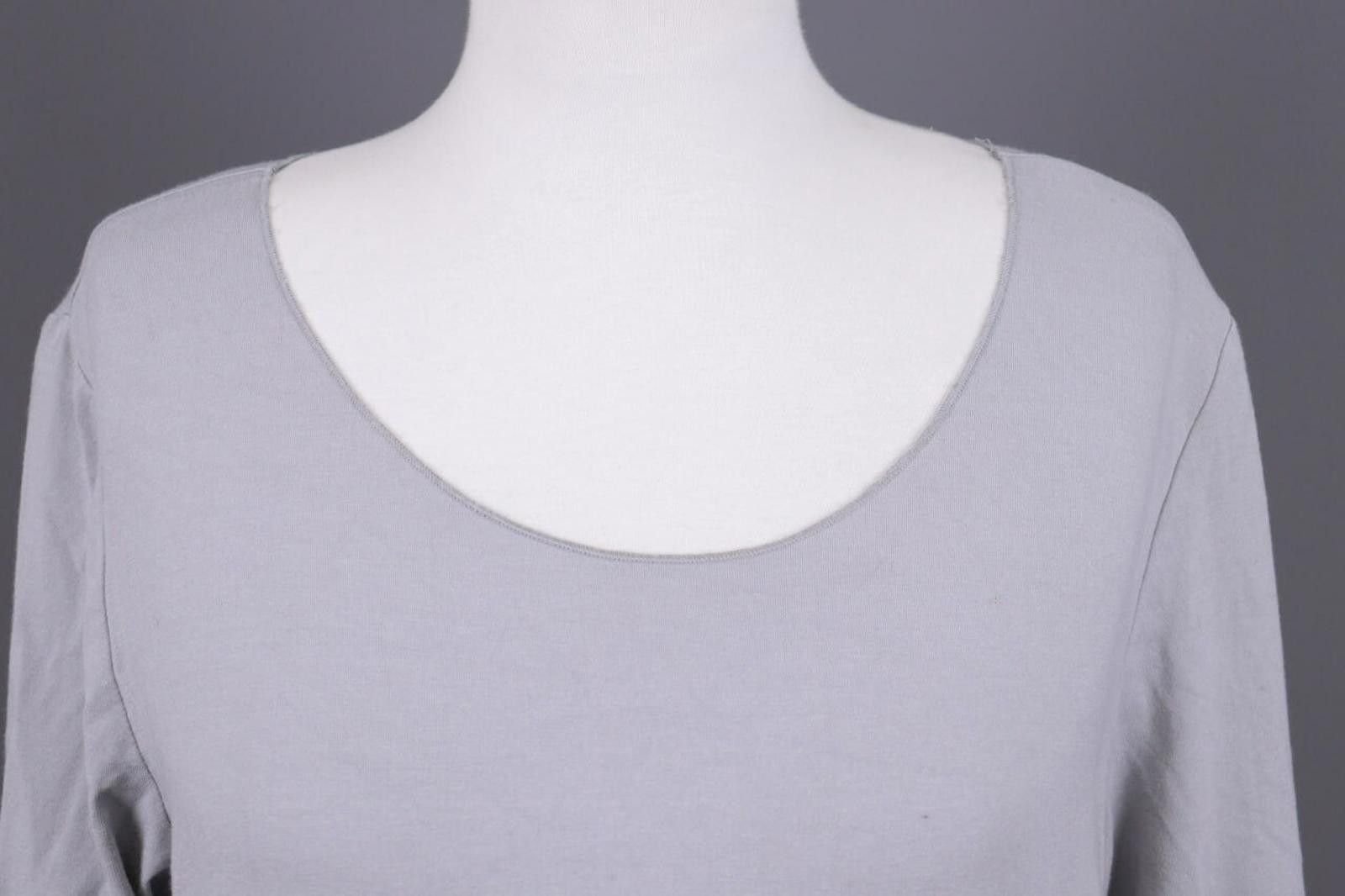 Oscar De La Renta Oska Gray Scoop Neck Relaxed Lagenlook Dress Size 3 Size M / US 6-8 / IT 42-44 - 3 Thumbnail