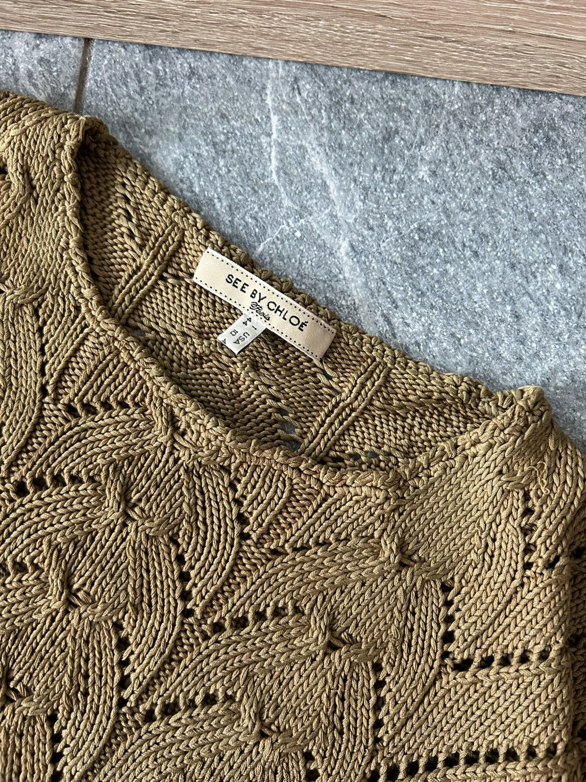 Chloe × See by Chloe × Vintage Vintage knit sweater See by Chloe Size M / US 6-8 / IT 42-44 - 6 Thumbnail