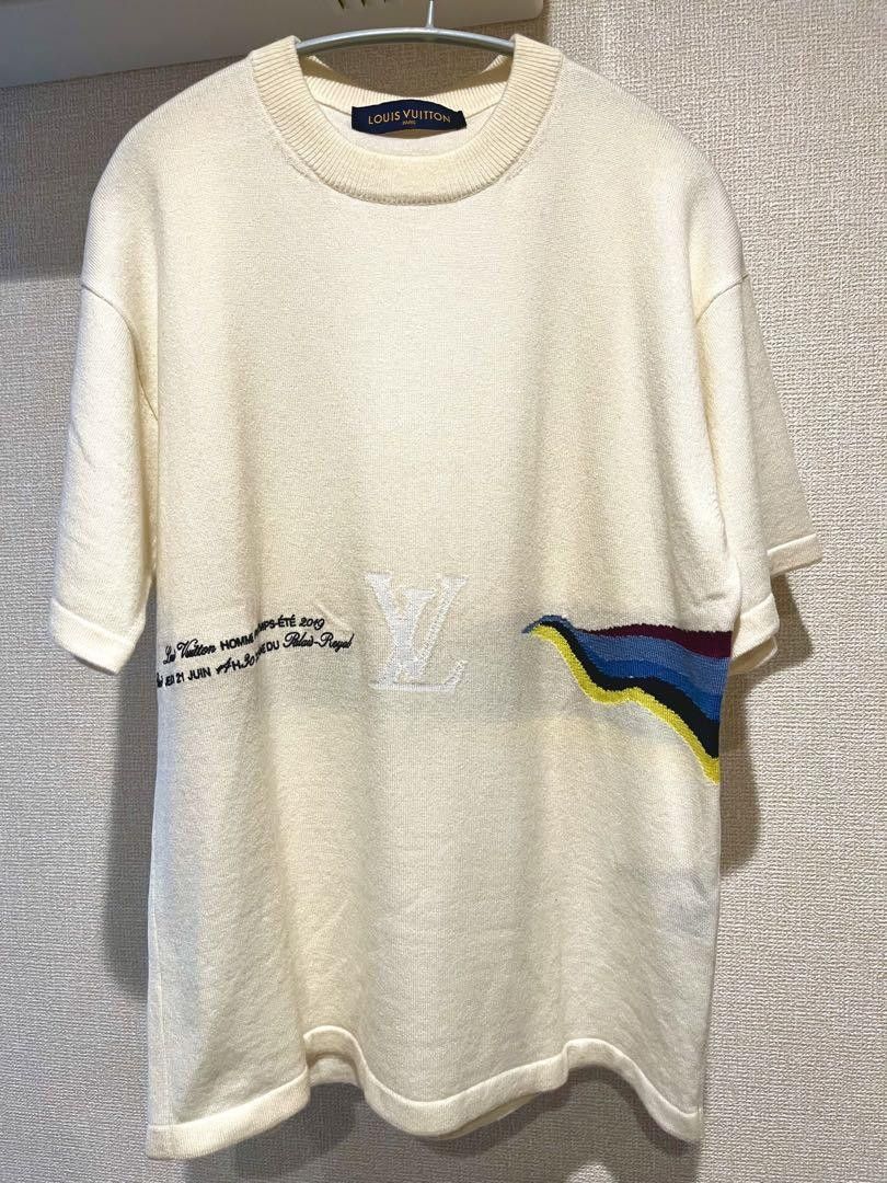 image of Louis Vuitton Rainbow T-Shirt in White, Men's (Size Small)