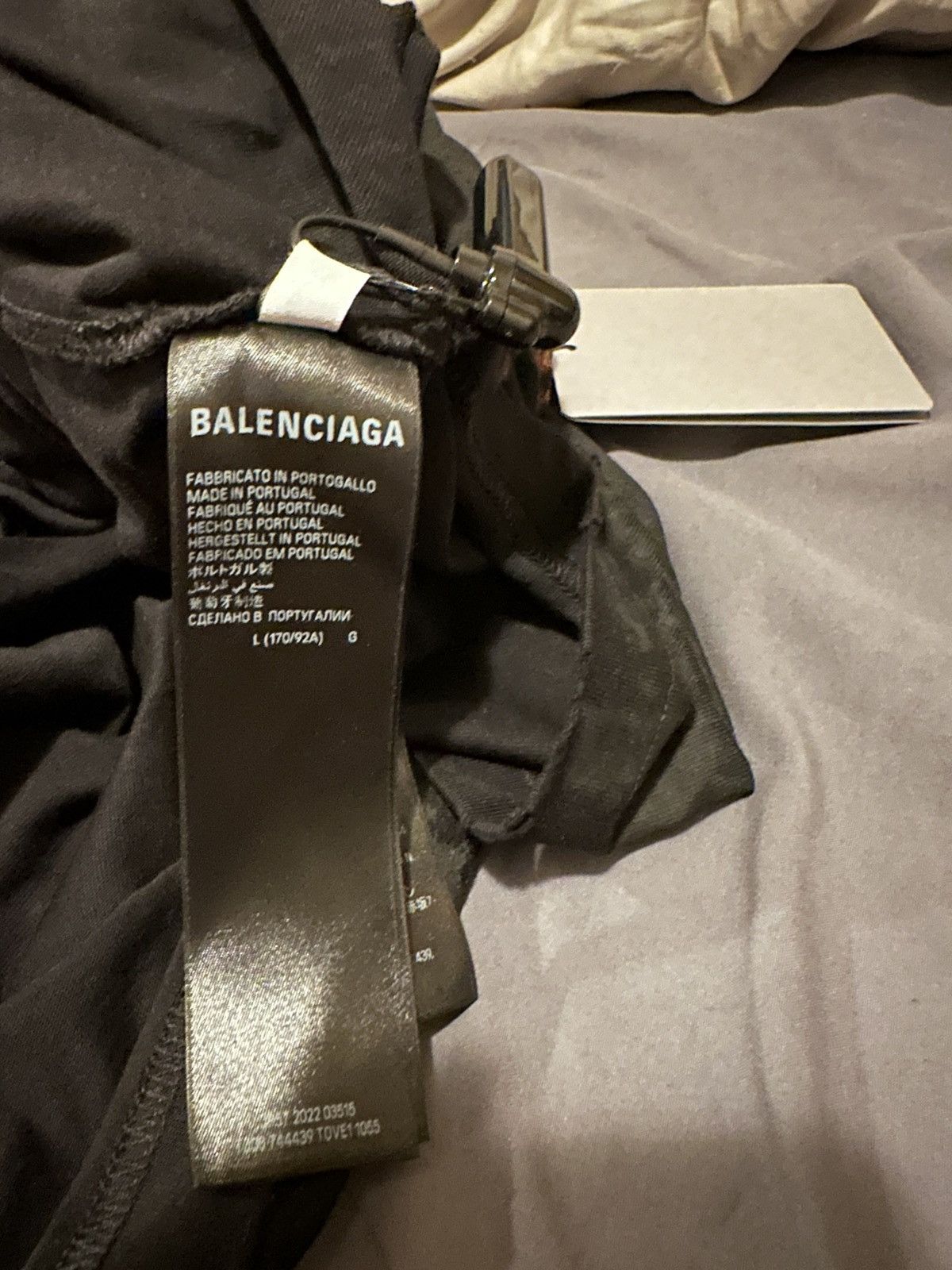 Balenciaga New Balenciaga Heavy Metal Vintage Jersey T shirt L Size US L / EU 52-54 / 3 - 8 Thumbnail
