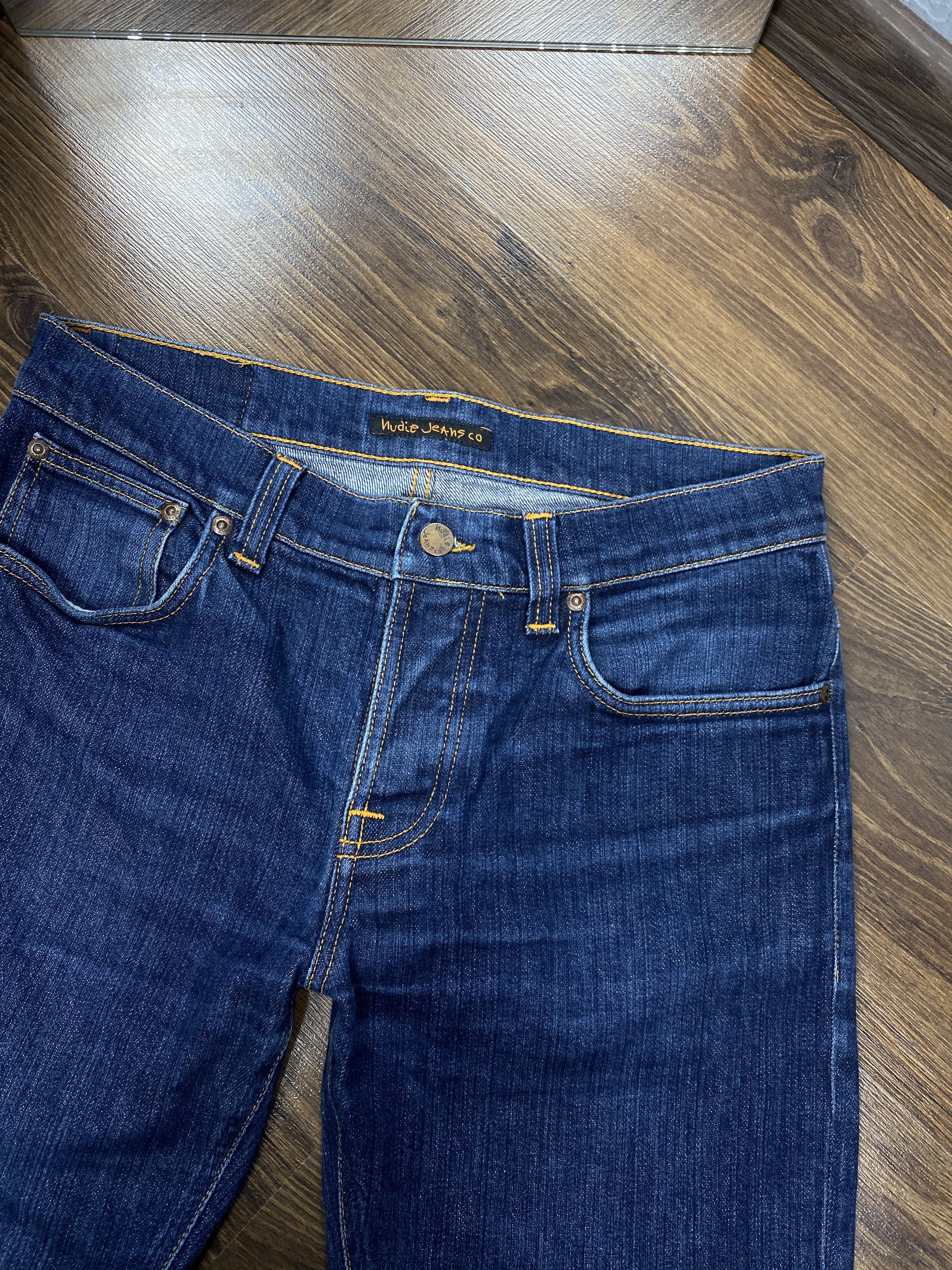 Nudie Jeans × Vintage Nudie Jeans vintage denim pants jeans Size US 33 - 4 Thumbnail