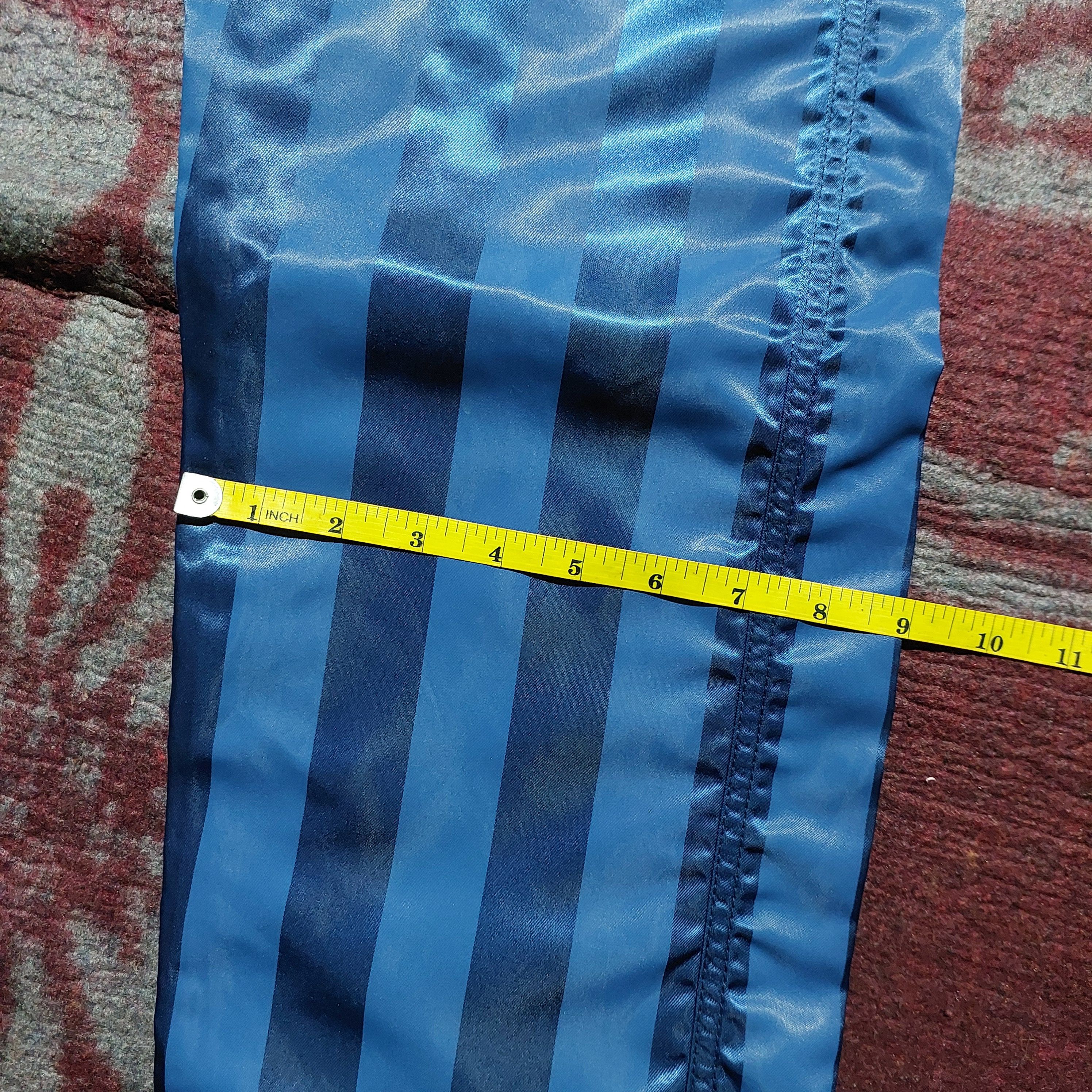 Dexter Wong 90's Dexter Wong UK blue stripe nylon pants Size US 28 / EU 44 - 19 Thumbnail