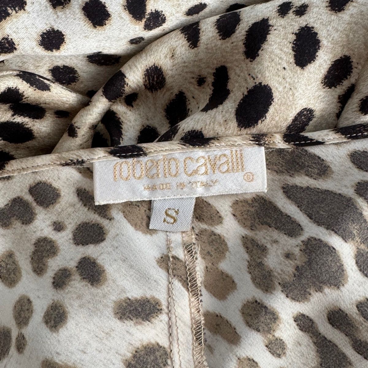 Roberto Cavalli Roberto Cavalli runway S/S2001 leopard silk gown Size S / US 4 / IT 40 - 11 Thumbnail