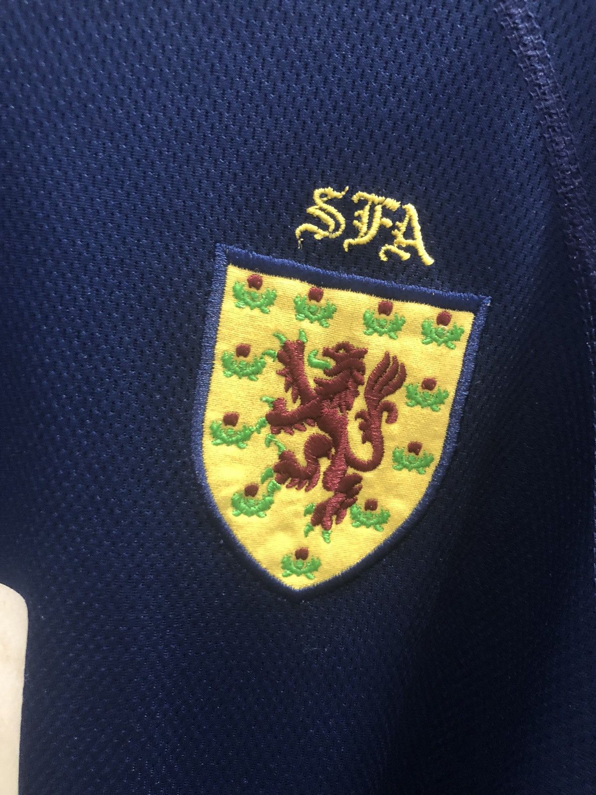Fila Scotland 00/02 Longsleeves home shirt #11 Collins Size US XL / EU 56 / 4 - 5 Thumbnail