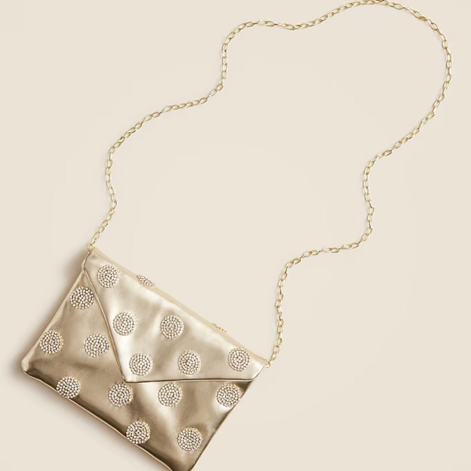 Designer Girls' embellished faux-leather envelope clutch Size ONE SIZE - 1 Thumbnail