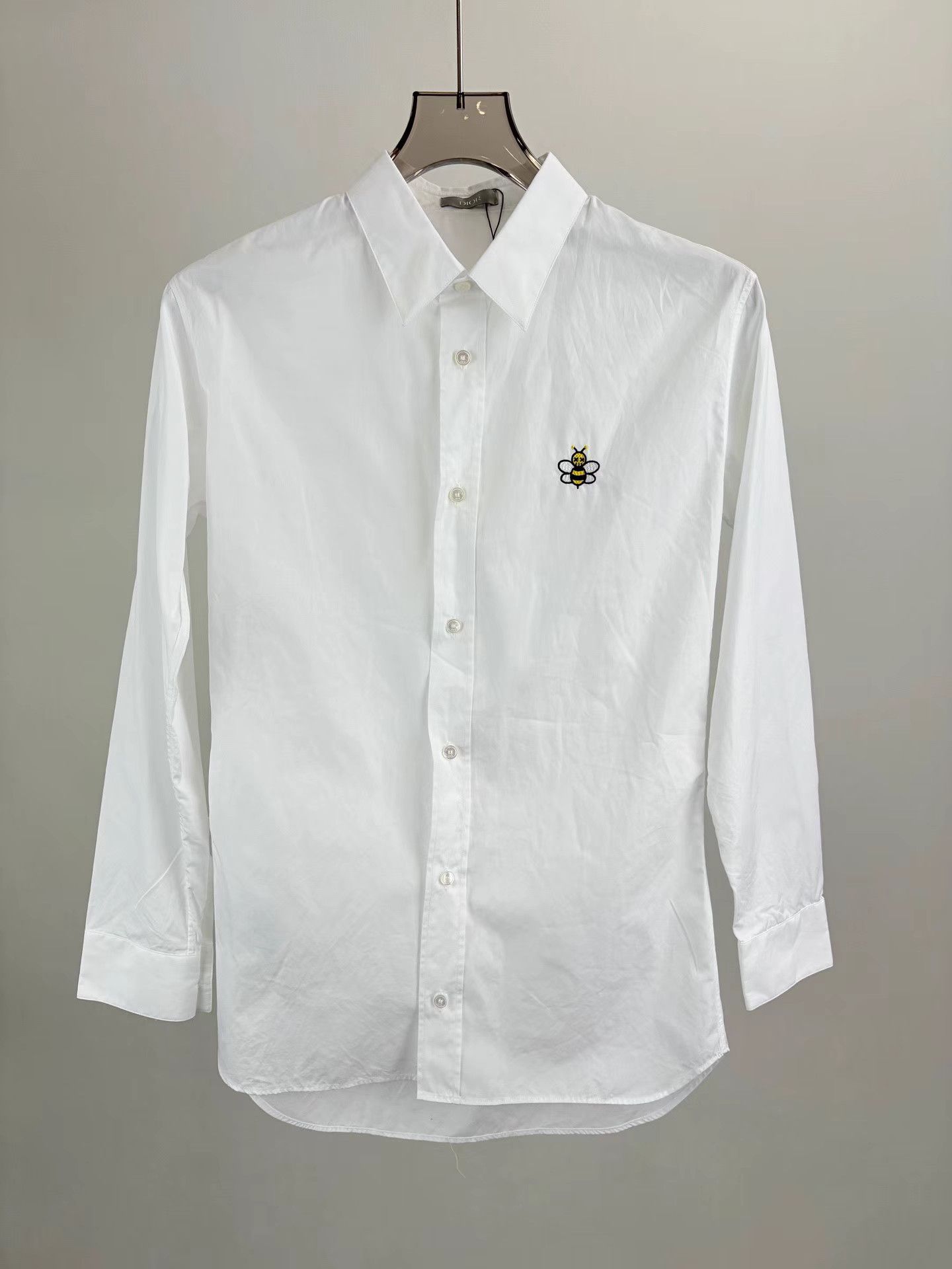 Dior DIOR Bee Embroidery White Shirt K1 Size XS / US 0-2 / IT 36-38 - 1 Thumbnail