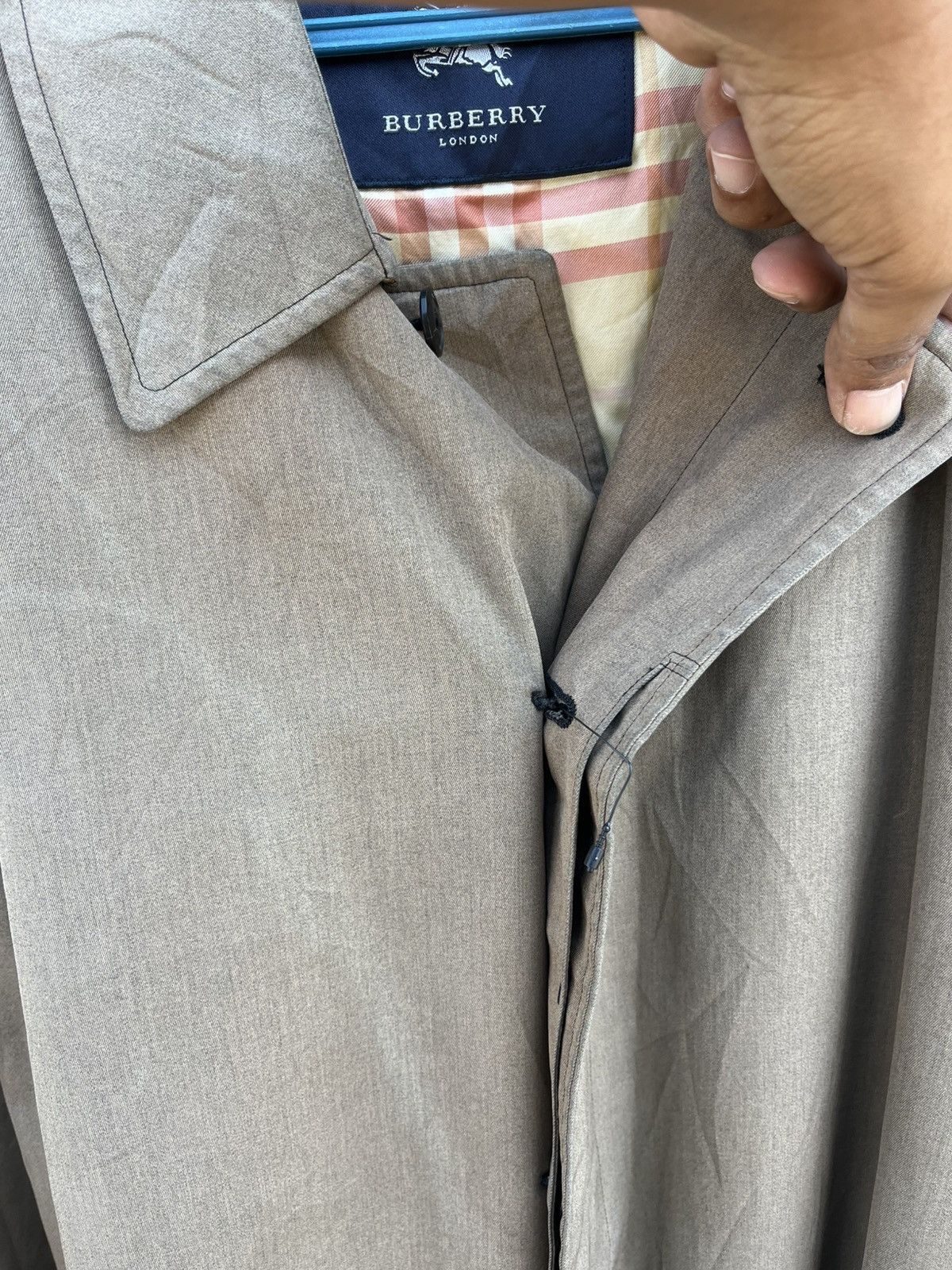 Burberry Vintage Burberry trench Coat Size US XL / EU 56 / 4 - 14 Thumbnail